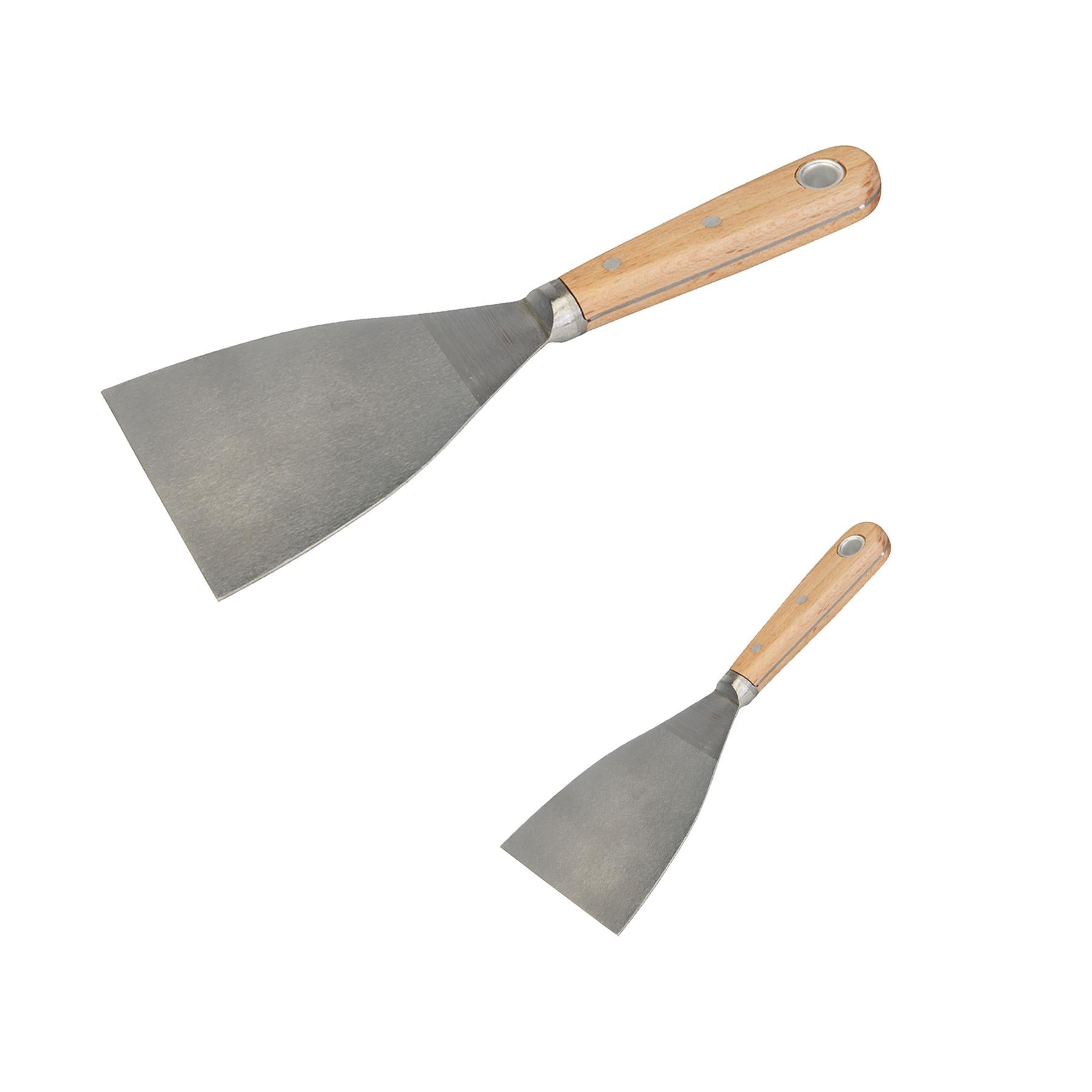Professional 100mm Wood Handle Decorators Paint Scraper Tool & Riveted Handle
