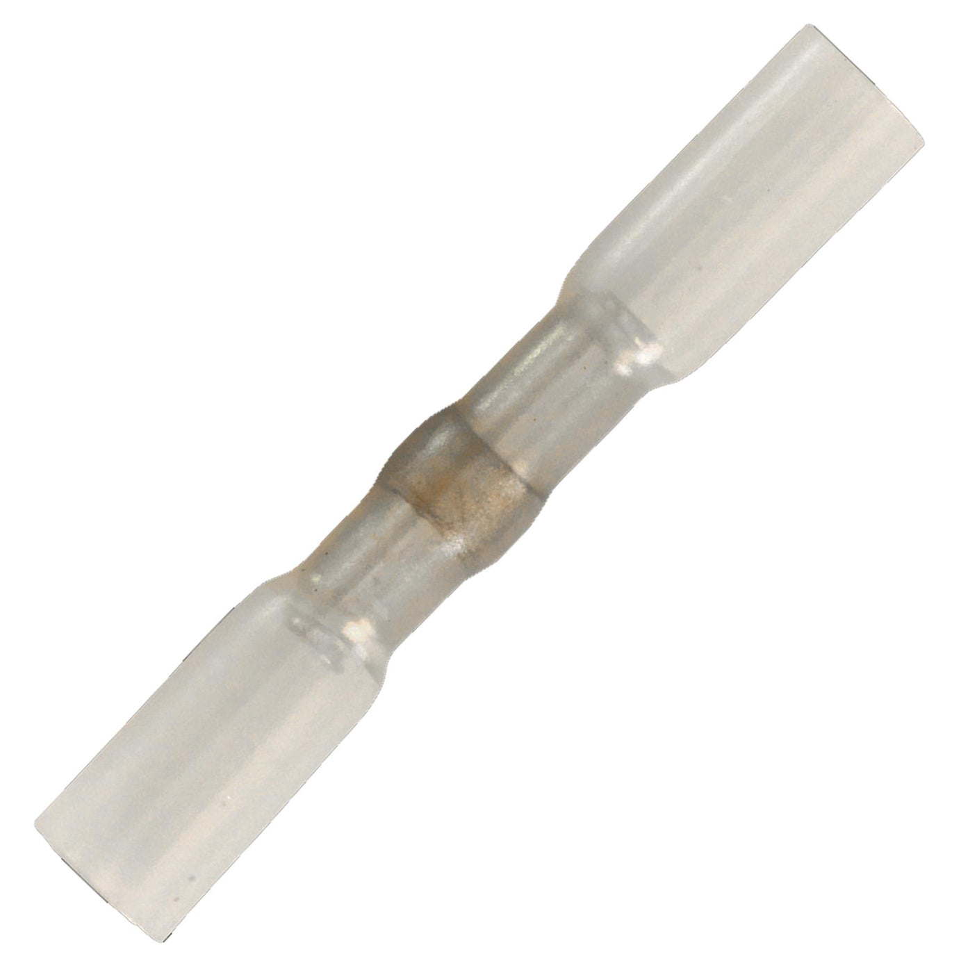 Sealey Heat Shrink Butt Connector with Crimp & Solder Clear Pk 25