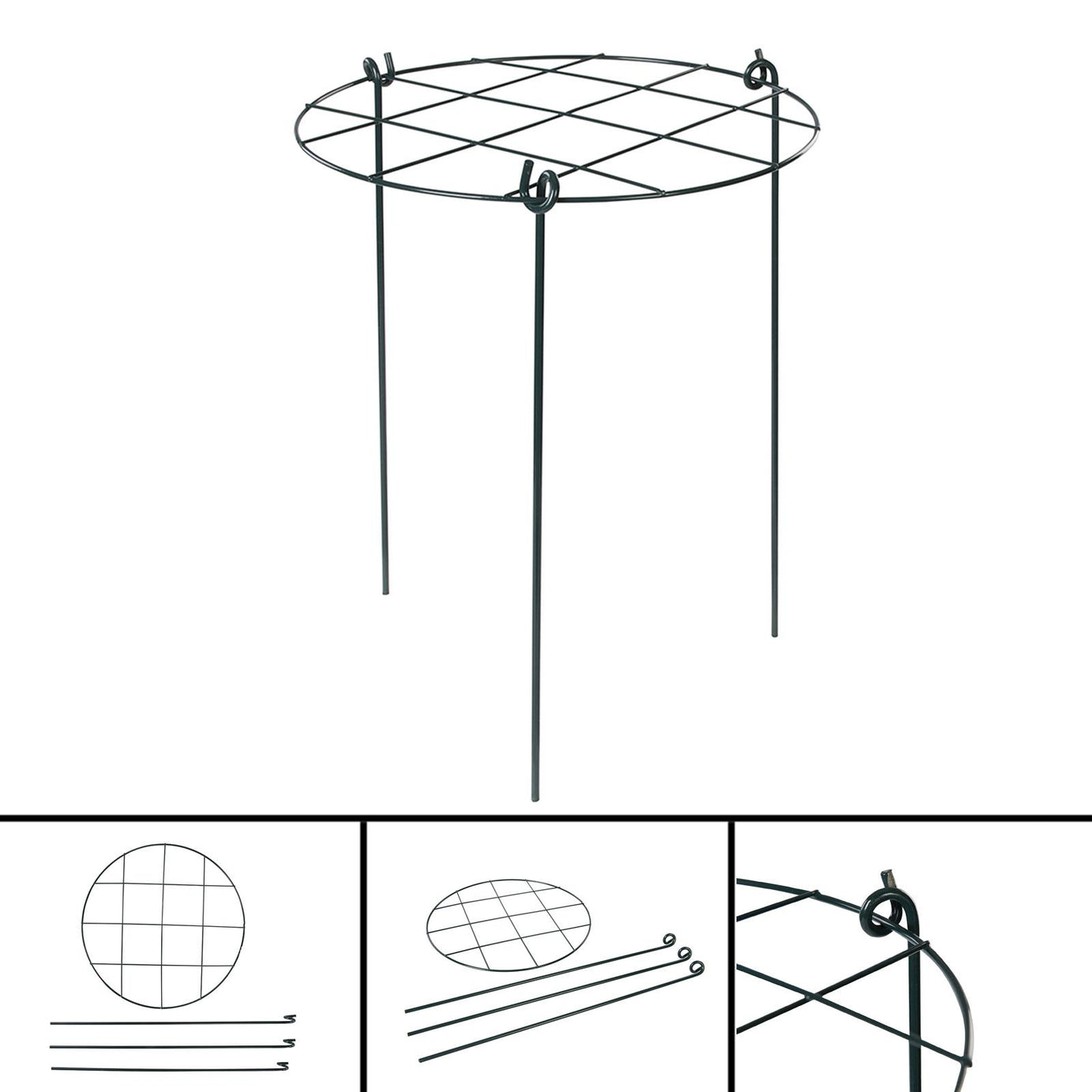 Garden Grow Set 4Pc With High Quality Powder Coated Steel Frame 300 x 450mm