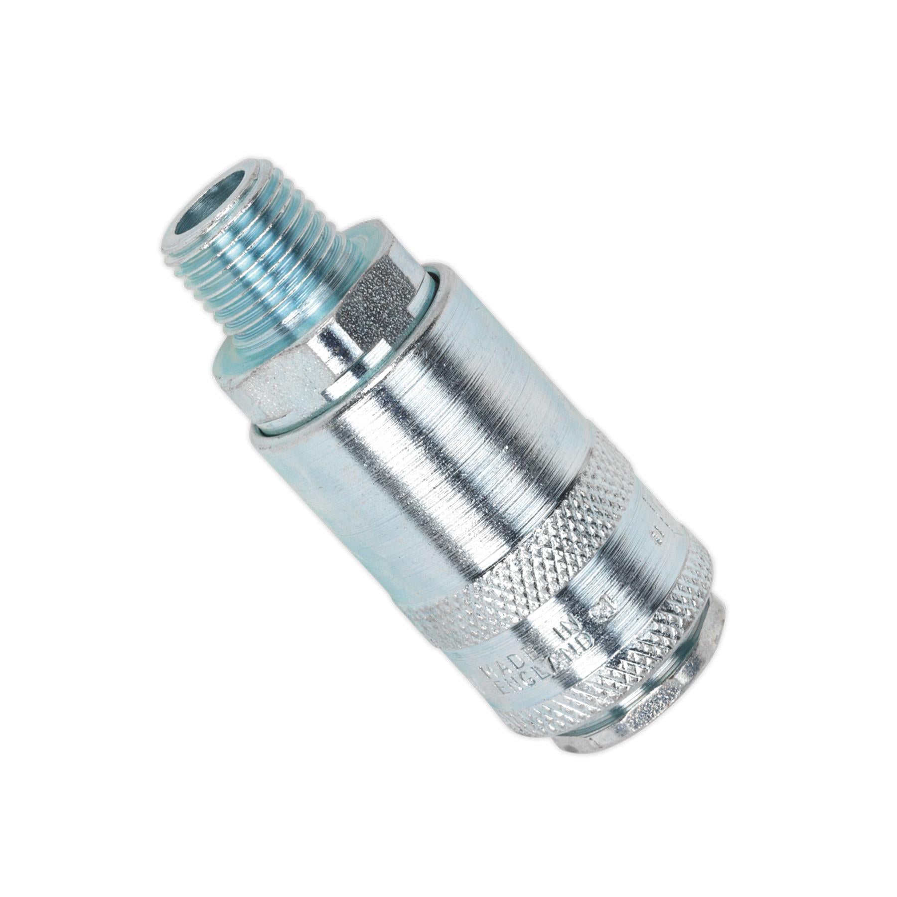 Sealey Coupling Body Male 1/4"BSPT Air Line Couplings & Fittings Tools Pack of 5
