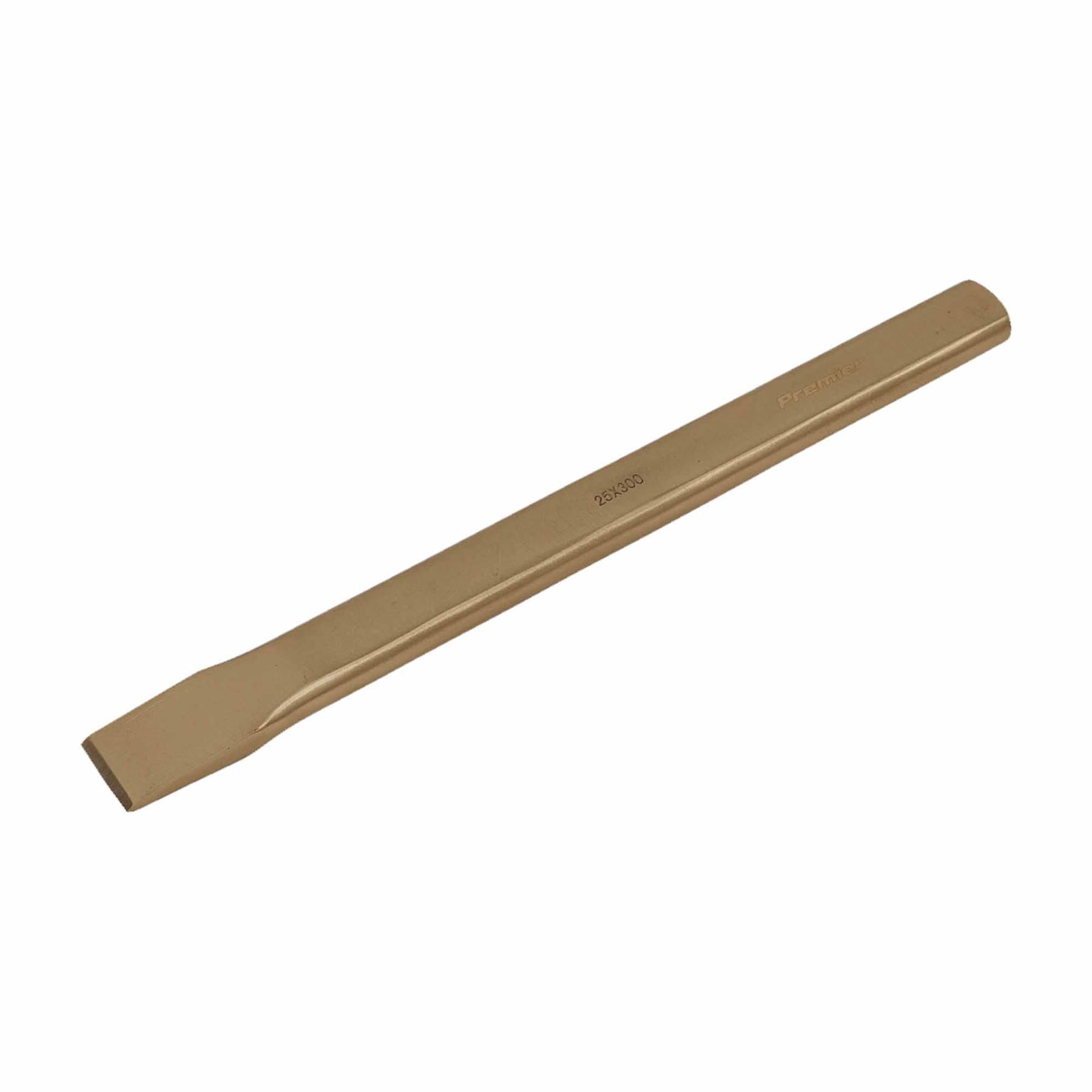 Sealey Chisel 25 x 300mm - Non-Sparking Beryllium Copper