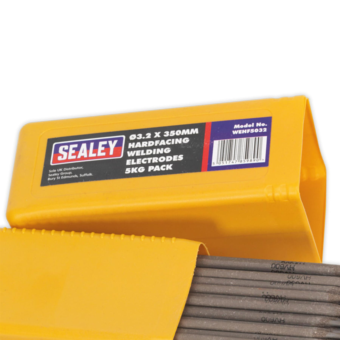 Welding Electrodes Hardfacing 3.2 x 350mm 5kg Pack.Sealey