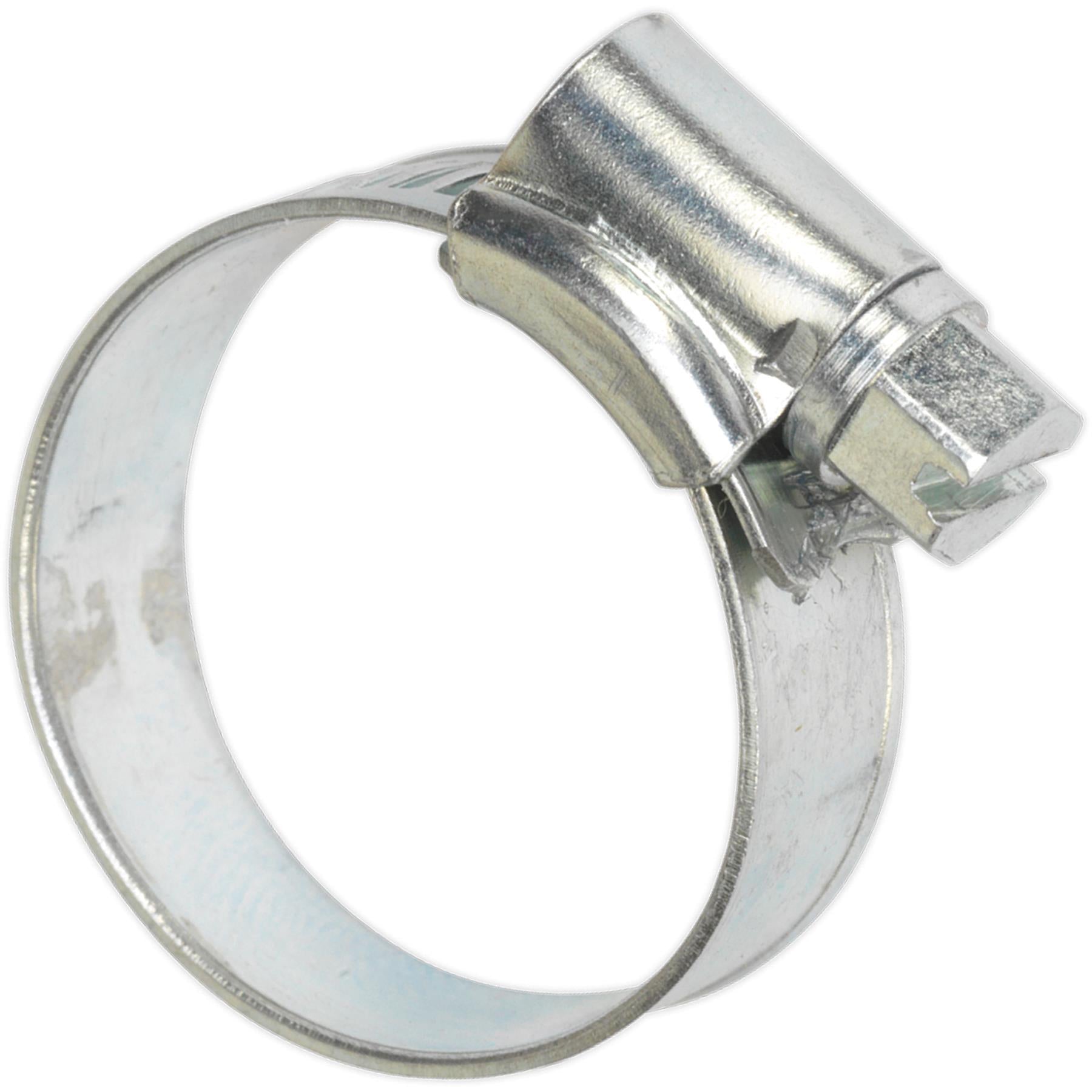Sealey Hose Clip Zinc Plated 19-29mm Pack of 20