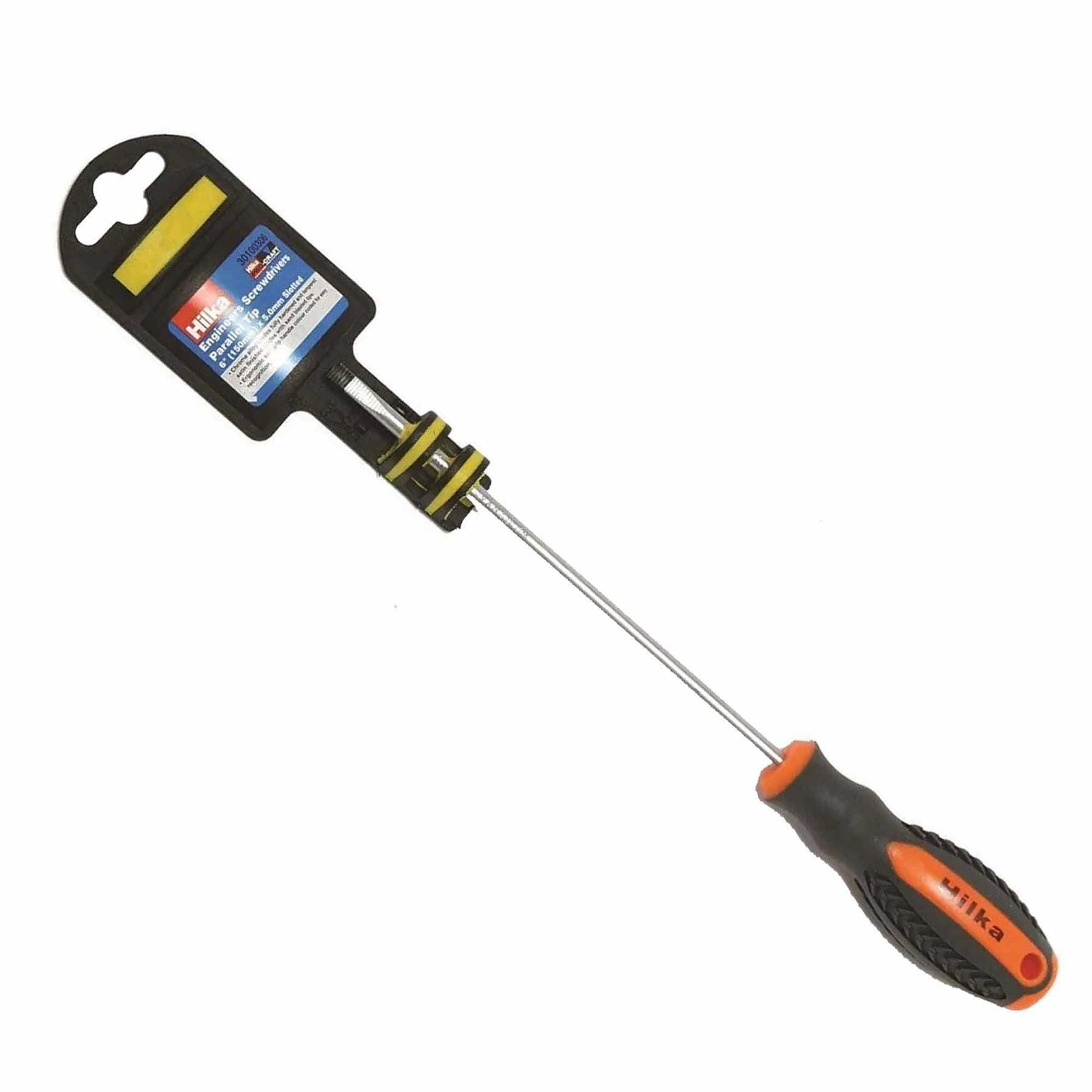 Hilka Slotted Screwdriver 6" x 5mm