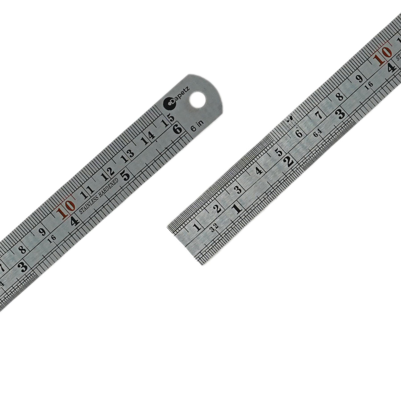 Metric Building Ruler Steel Ruler 150mm Metric Imperial Building Engineering Ruler Worskshop ...