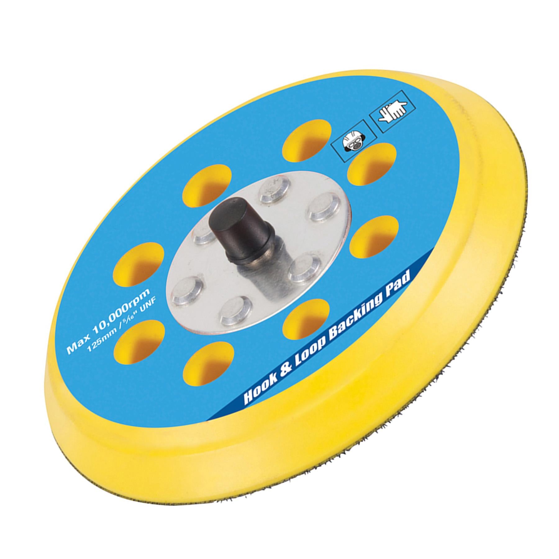 Hook & Loop Backing Pad 125mm / 5/16" Unf Polishing With Semi-Flexible Edge