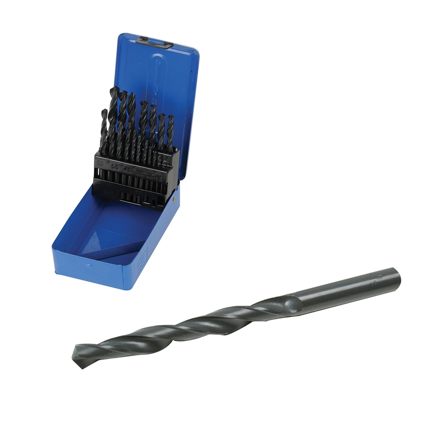 Quality 19Pce HSS-R Jobber Drill Bit Set 1mm - 10mm Hand Tool Drills New