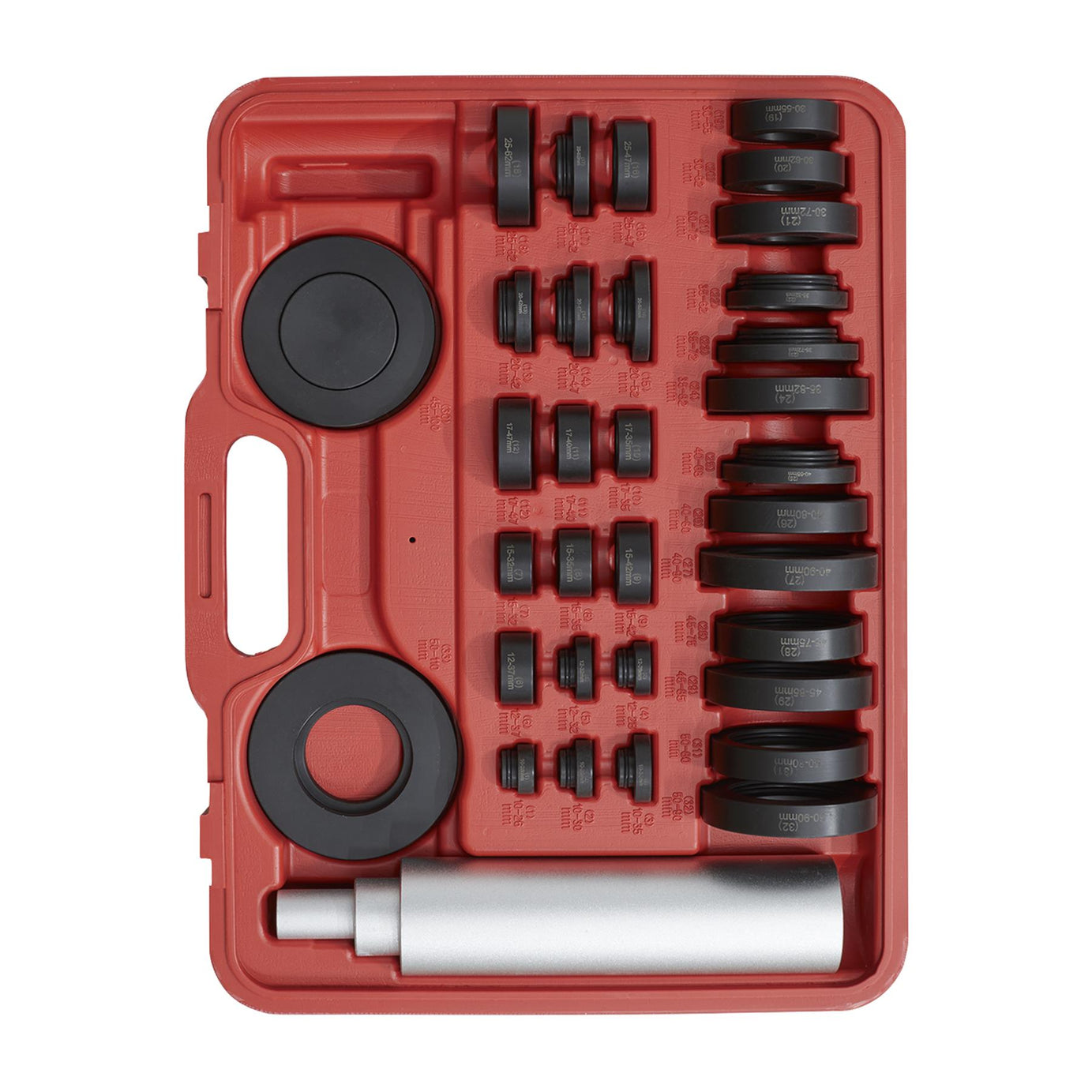 Sealey Bearing & Seal Installation Kit 37pc Lightweight Storage Case