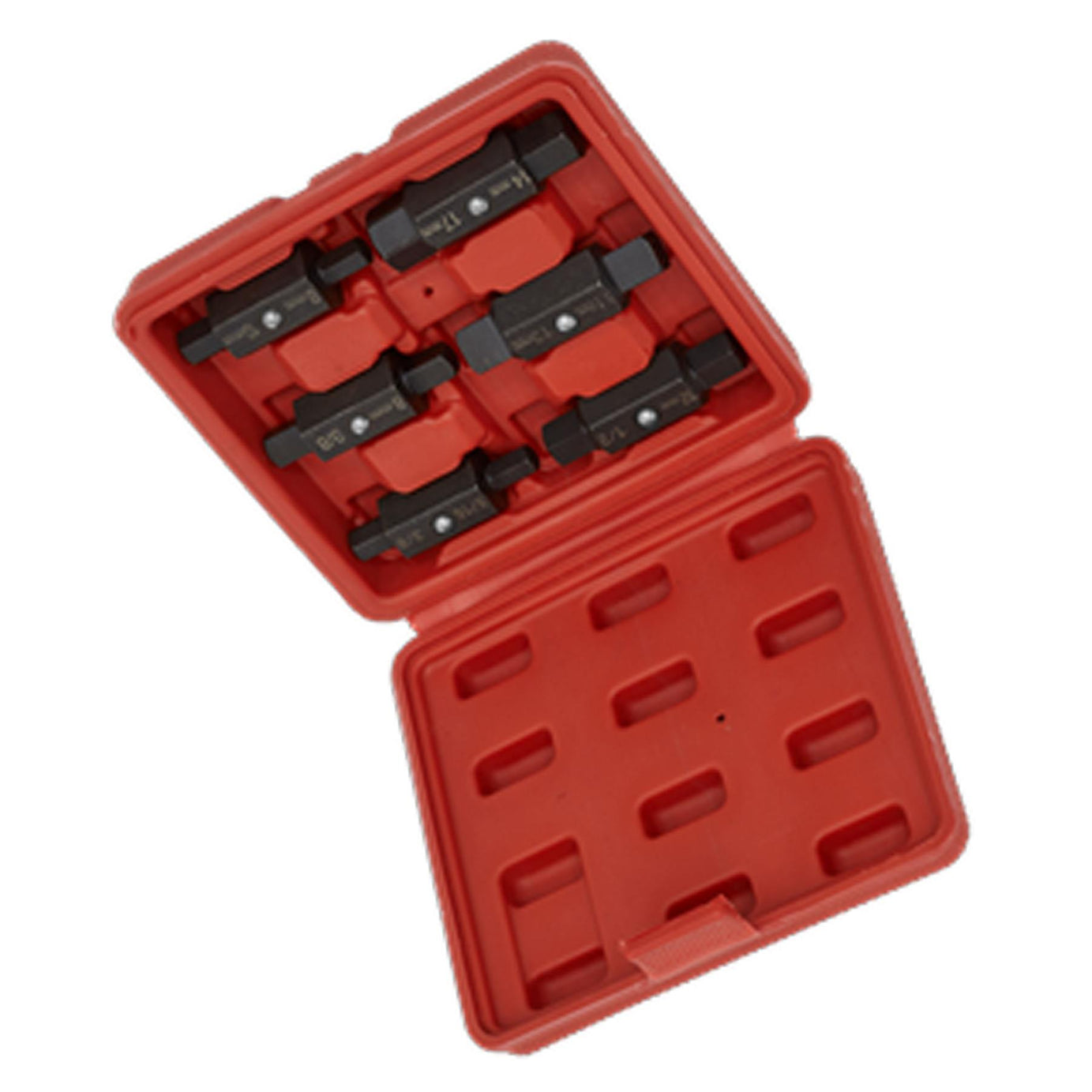 Sealey Oil Drain Plug Key Set 6pc Double End