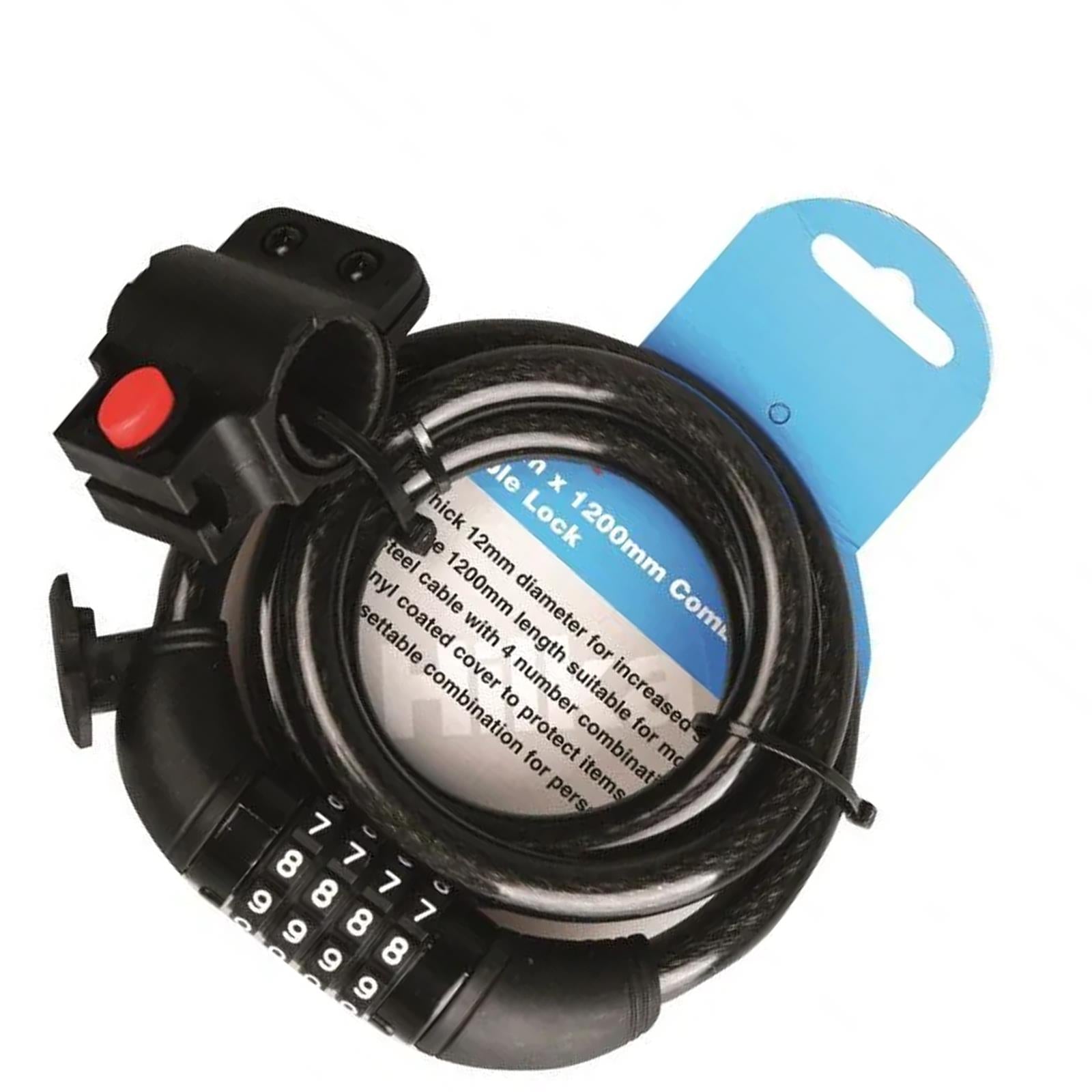 Combination Cable Lock Heavy Duty