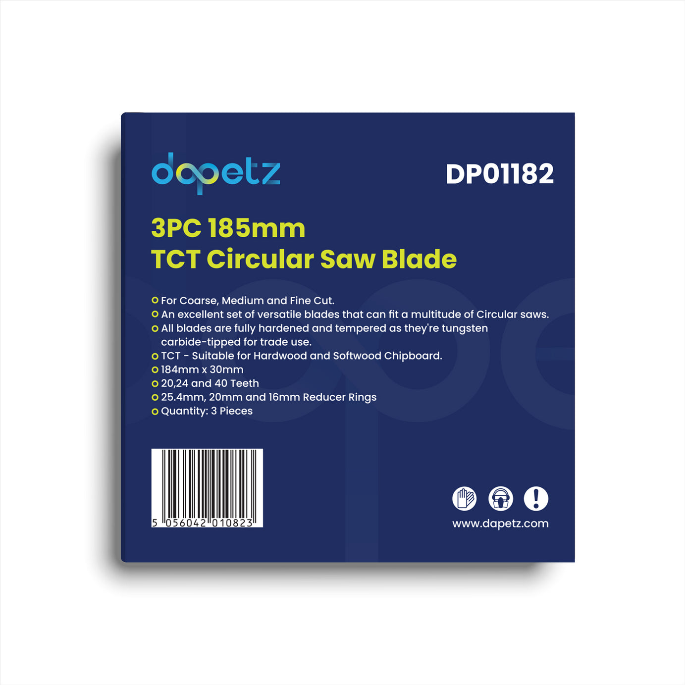 3Pc 184mm TCT Circular