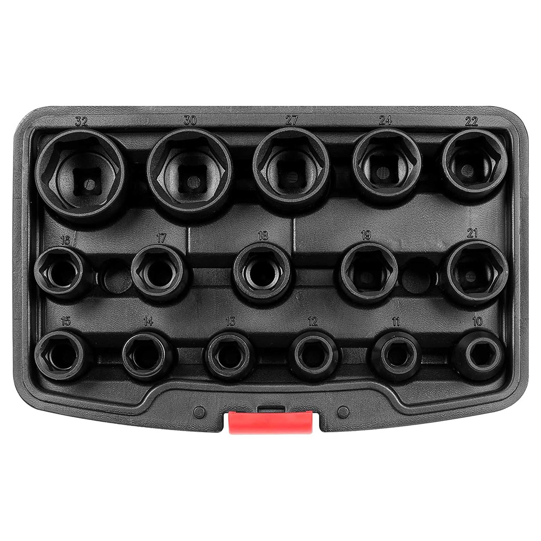 Sealey Impact Socket Set 16pc 1/2�Sq Drive