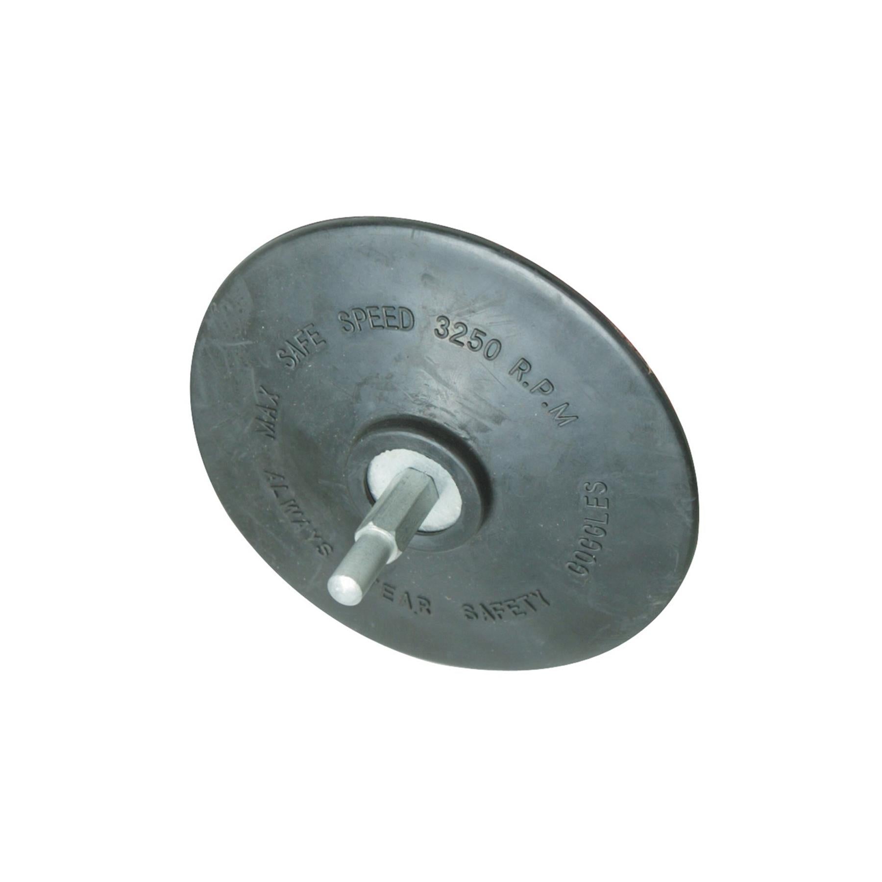 Hook & Loop Backing Pad Arbor 6mm - 125mm With Hook And Loop Polishing Sponges