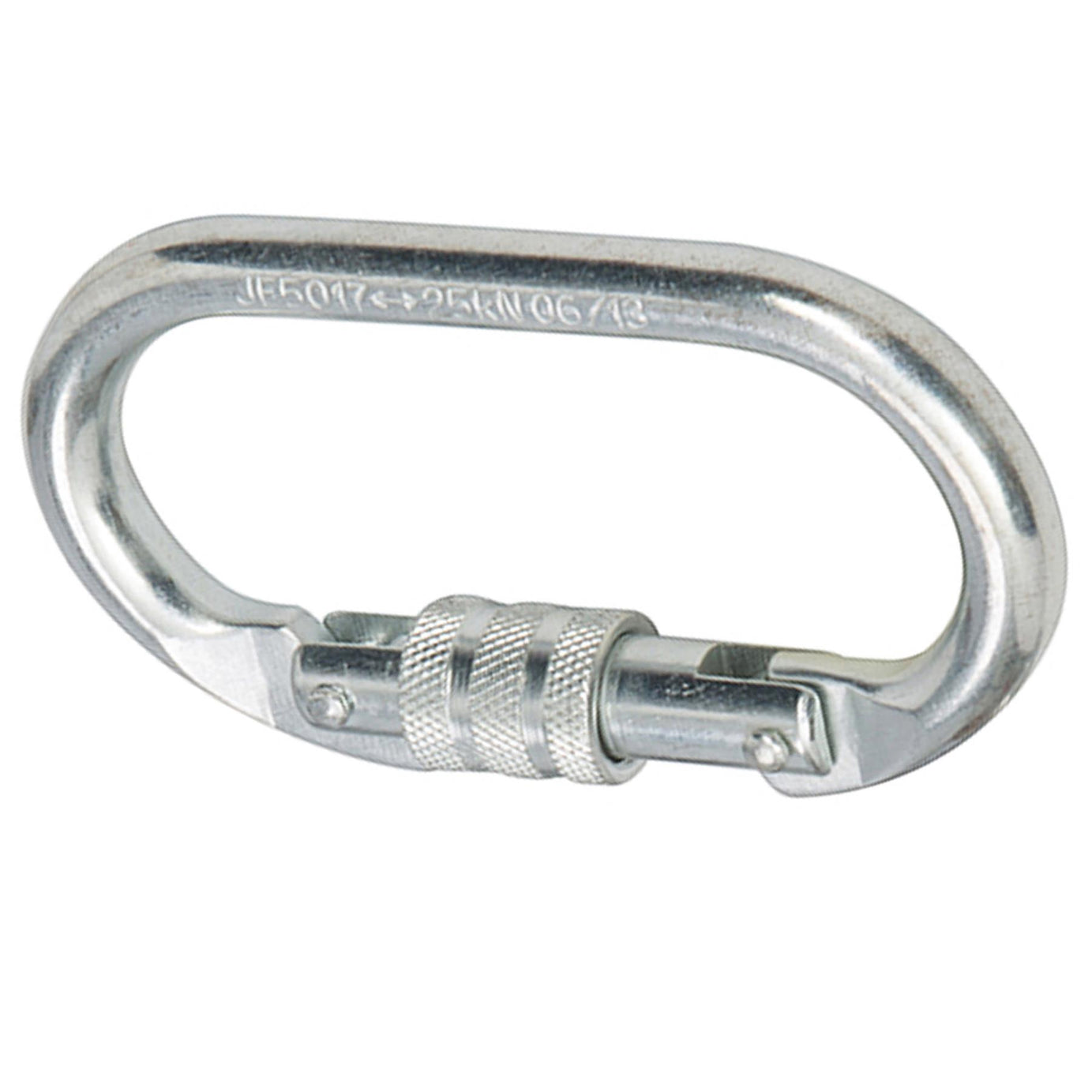 Screwgate Karabiner 25kN Alloy Steel Rock Climbing Caving Scaffolding Harness
