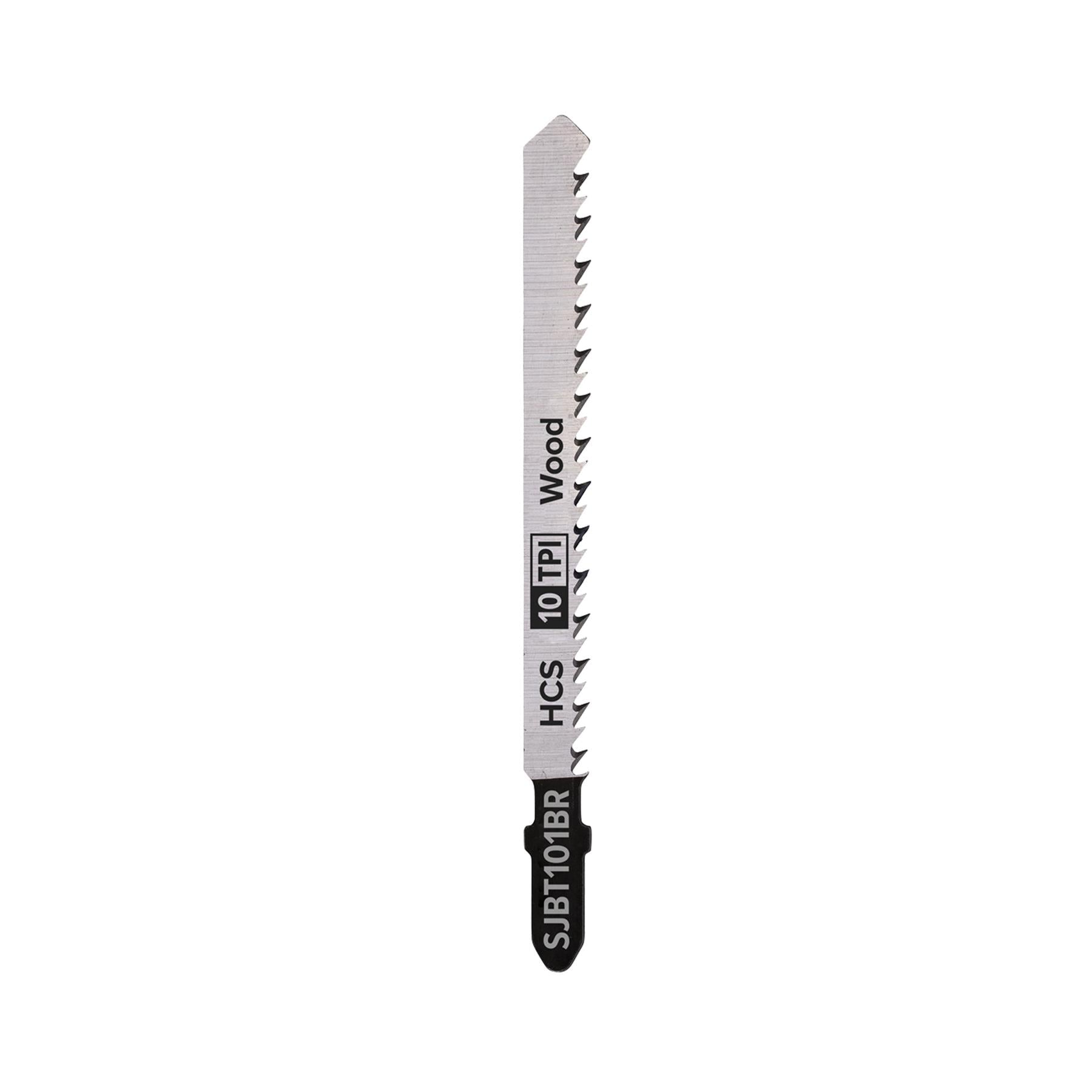 Sealey Jigsaw Blade Hard Wood Downward Cut 100mm 10tpi - Pack of 5