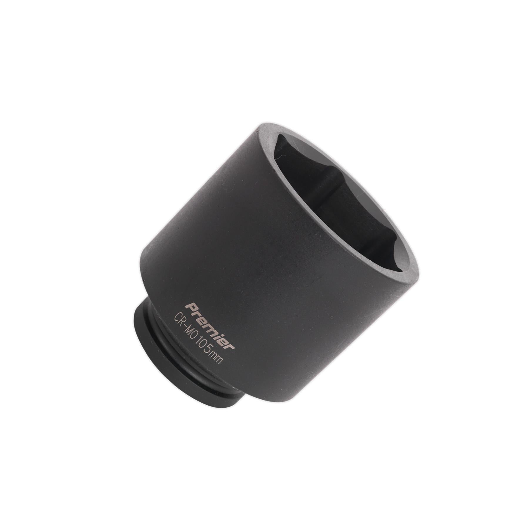 Sealey Impact Socket 105mm Deep 1"Sq Drive Chrome Molybdenum Lifetime Guarantee