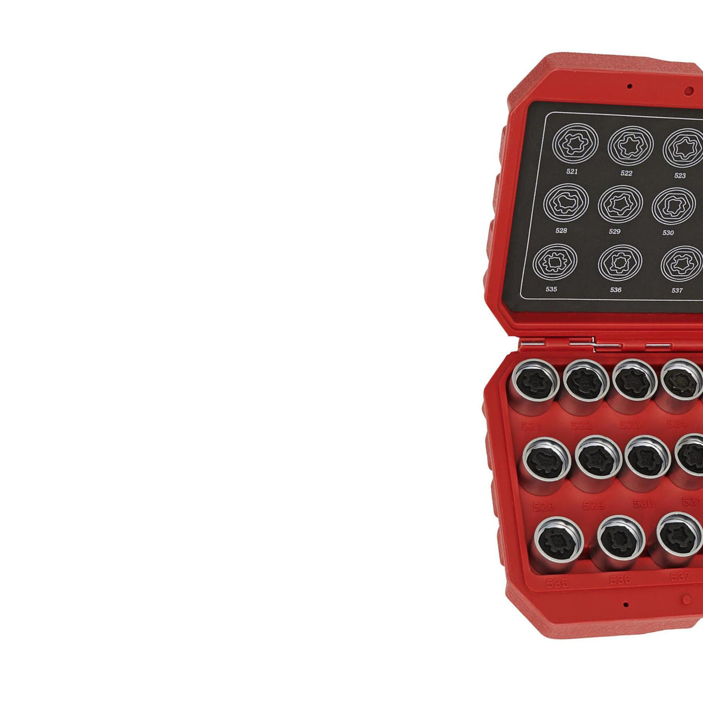 Sealey Locking Wheel Nut Key Set 20pc - VAG