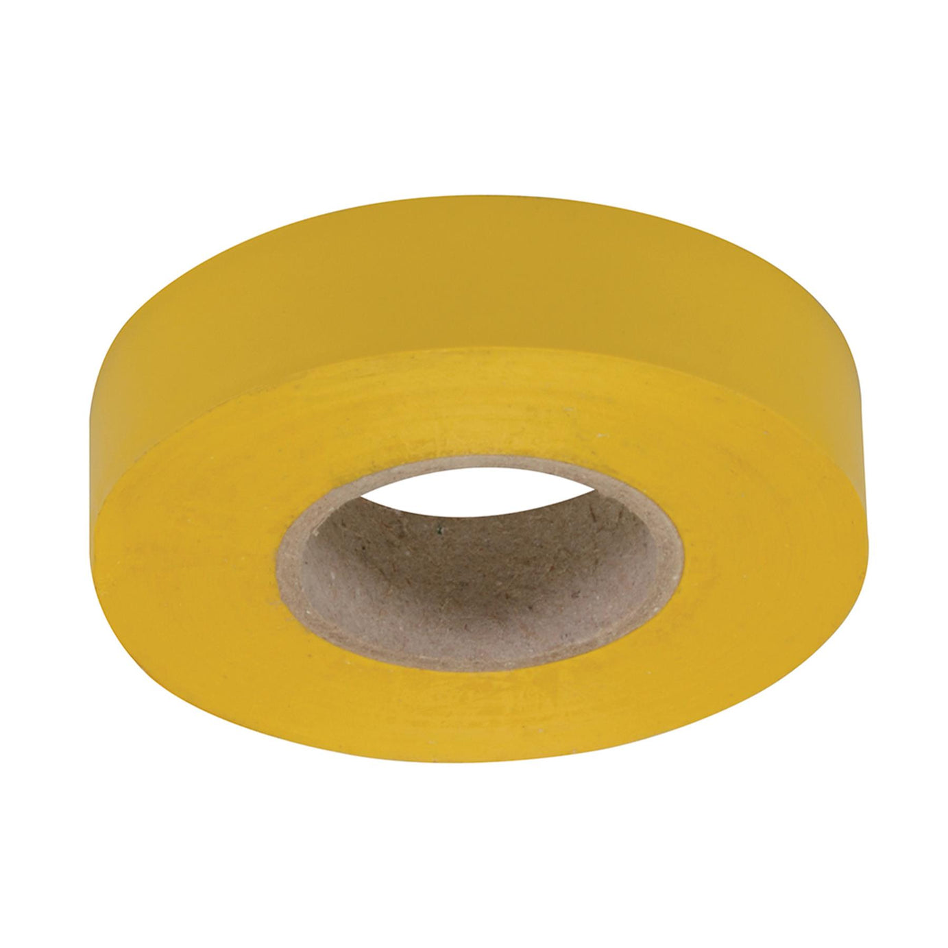 1 x PVC Insulation Electrical Tape Flame Retardent Yellow 19mm x 33mm