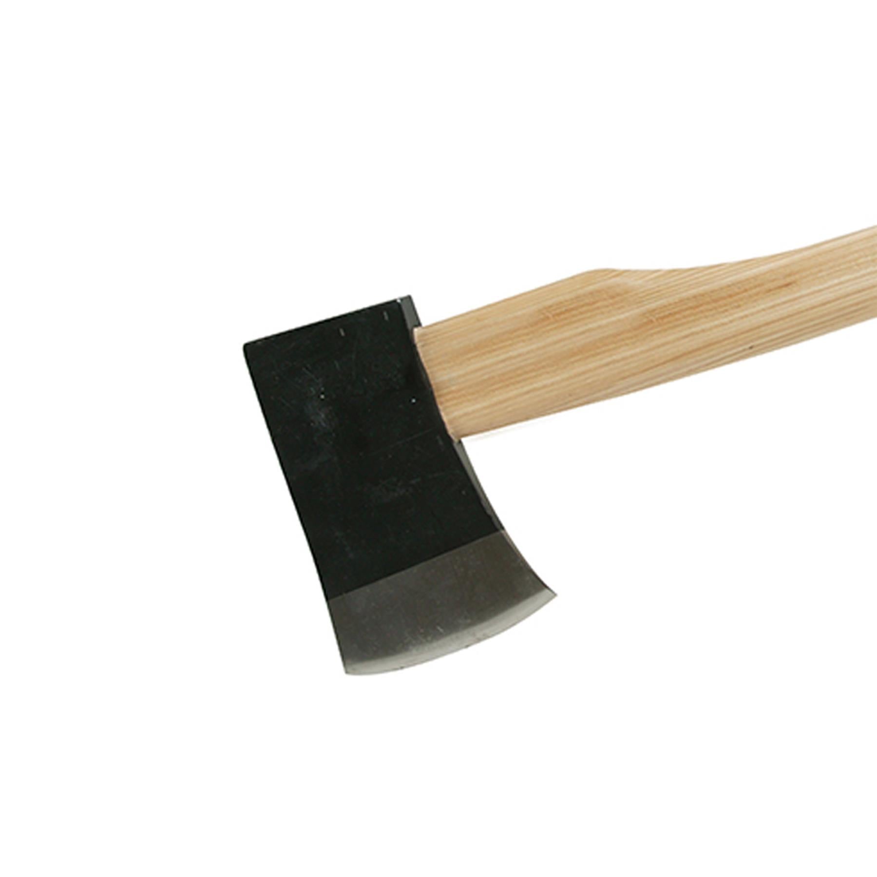 Hickory Felling Axe - 4.5Lb (2.04Kg) Forged Steel Powder-Coated Polished Head