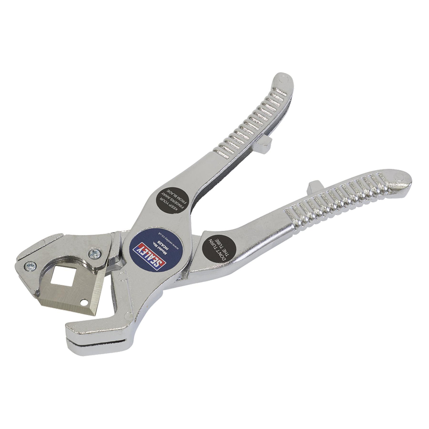 Sealey Rubber & Reinforced Hose Cutter 3-25mm Die-Cast Alloy