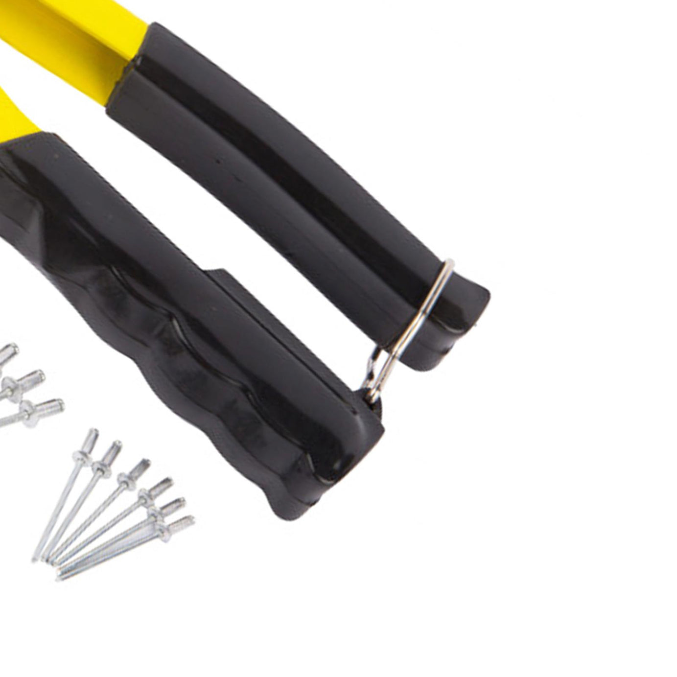 BlueSpot Hand Pop Rivet Gun With 60 Rivets And 4 Size Riveter Nozzles