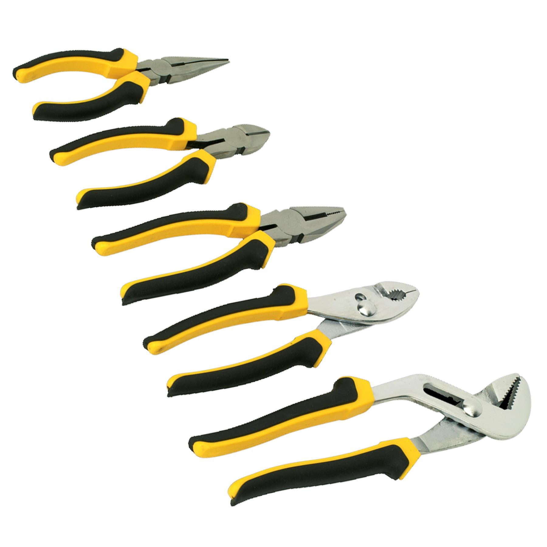 Sealey Comfort Grip Pliers Set 5pc
