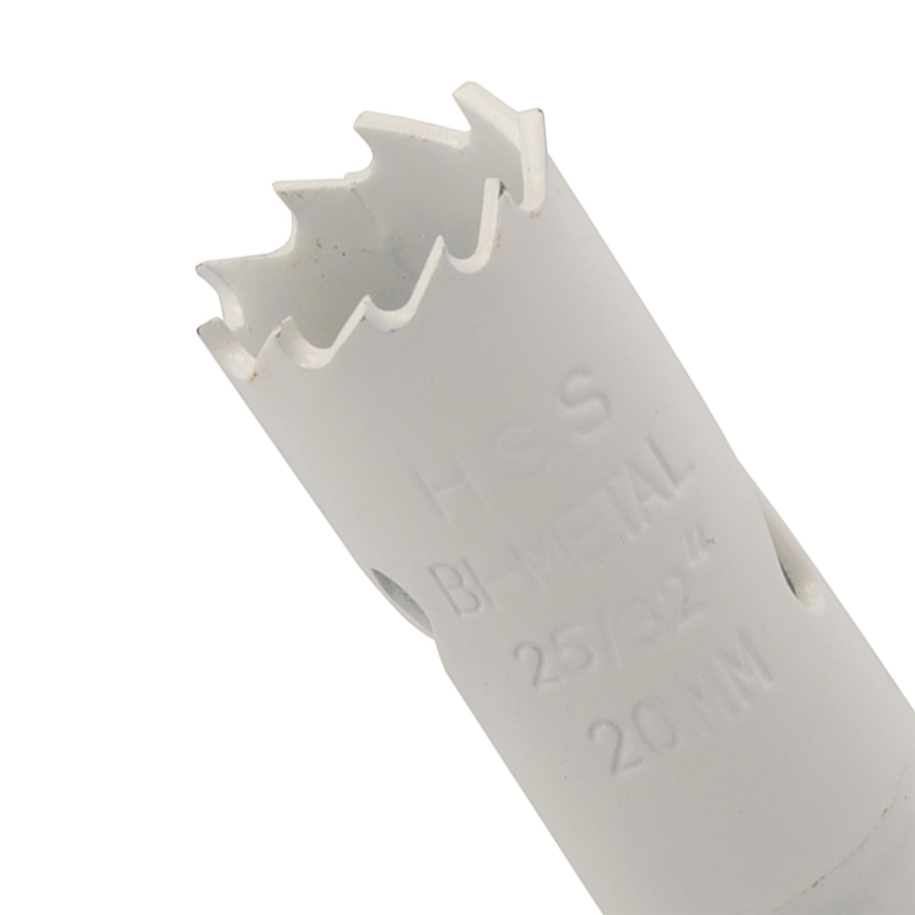 Heavy Duty Bi-Metal Holesaw 20mm Variable Pitch Steel Wood Metal Pvc Fast Clean
