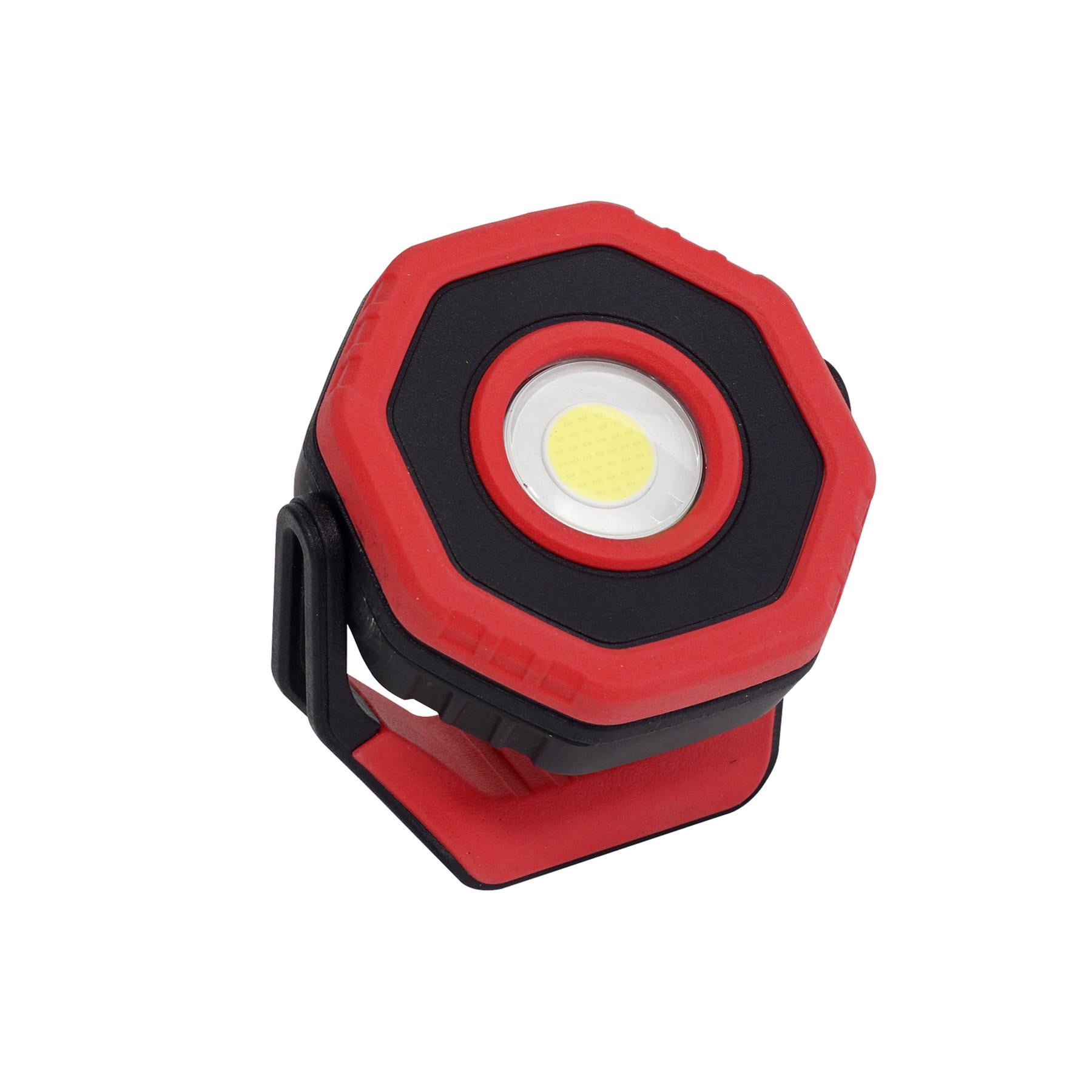 Sealey R/Charge Pocket Floodlight with Magnet 360 7W COB LED - Red
