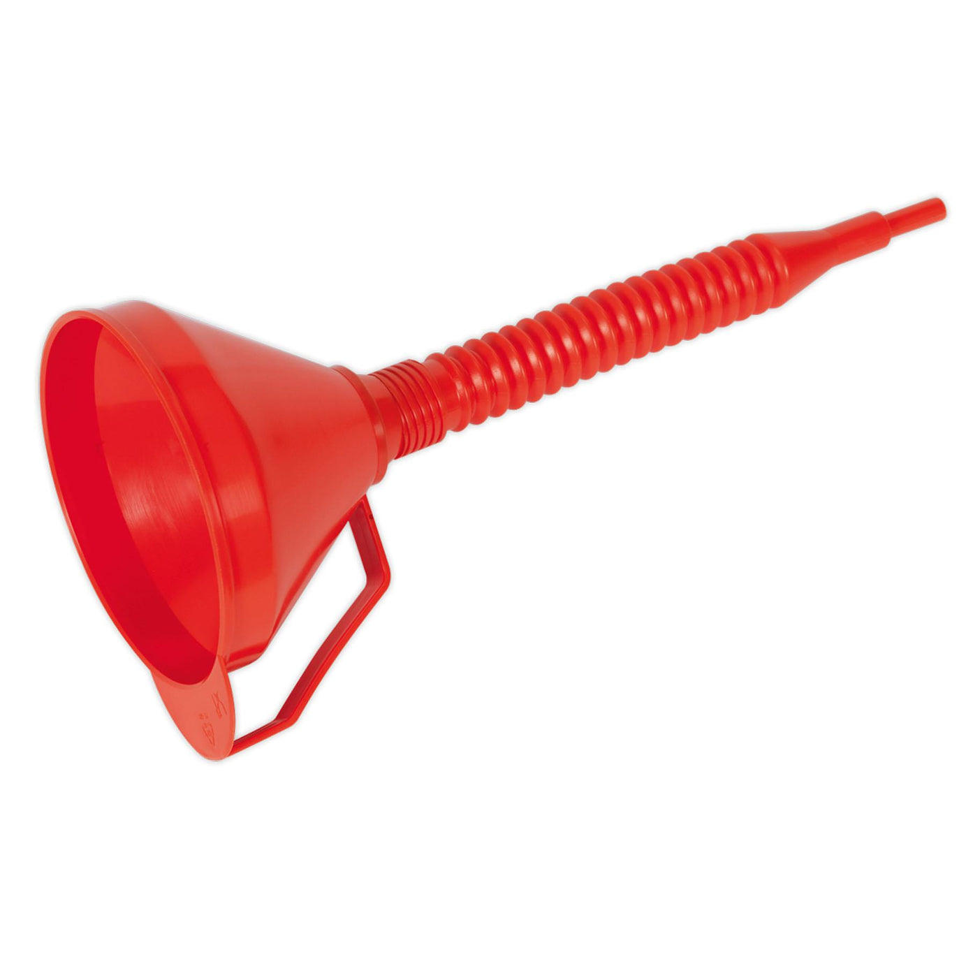 Sealey Funnel with Flexible Spout & Filter Medium 160mm