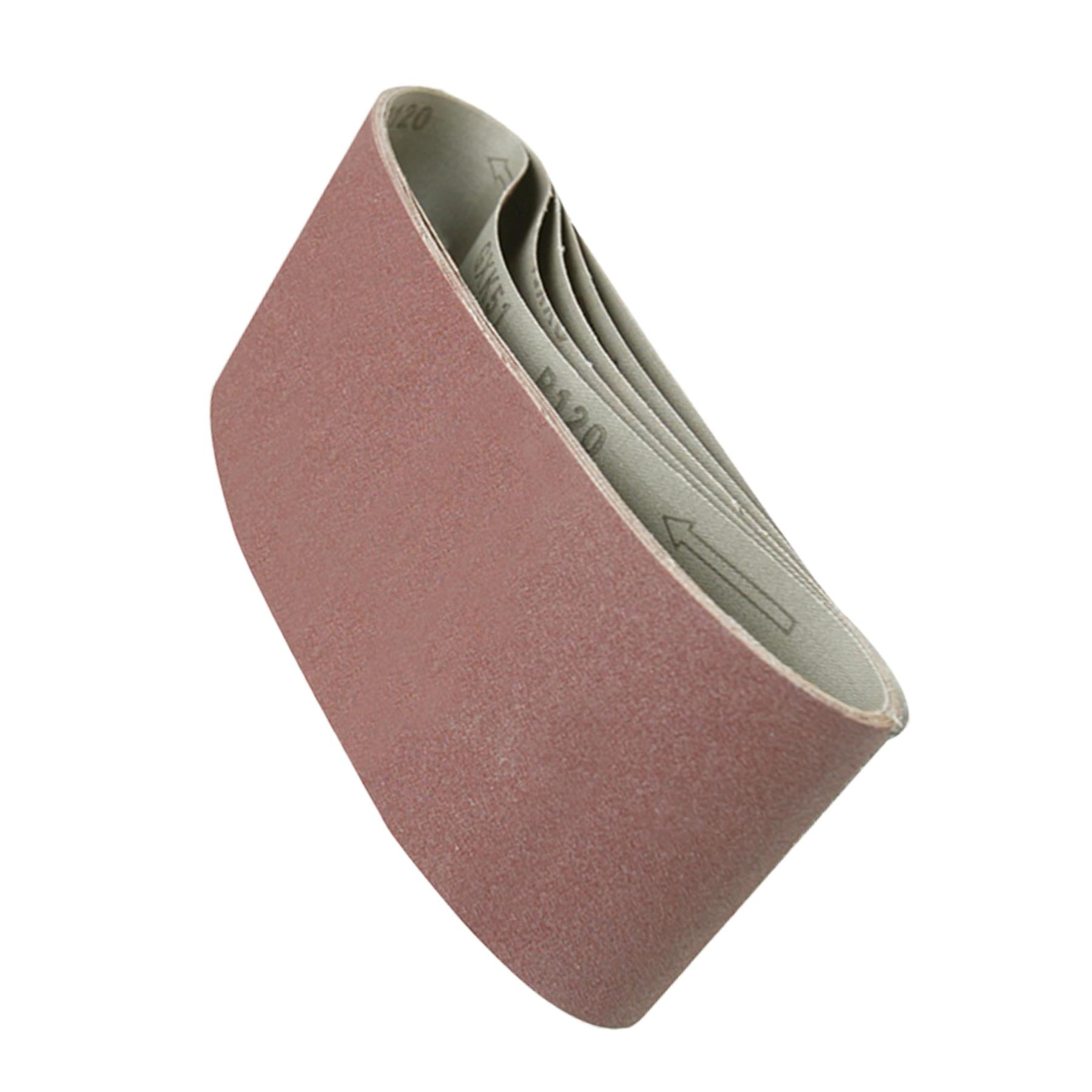 10 X New 610mm X 100mm 120 Grit Fine Sander Sanding Belts With Extra Top-Skive