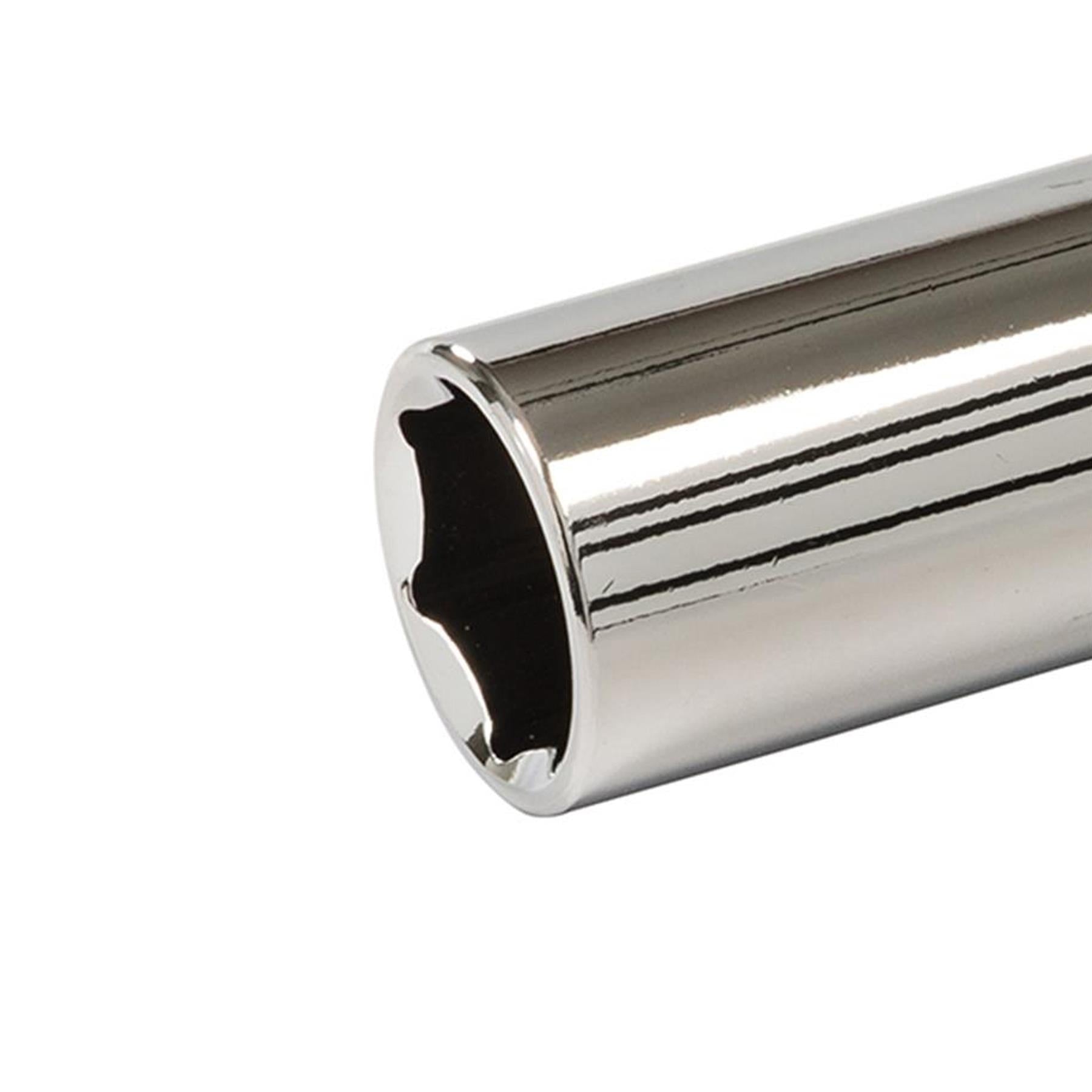 Quality Socket 1/2" Shallow Deep Drive Metric 17mm Long Hex Wrench