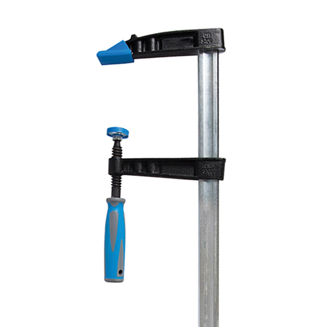 F-Clamp Heavy Duty 800 X 120mm With Cast Jaws And Soft-Grip Handles
