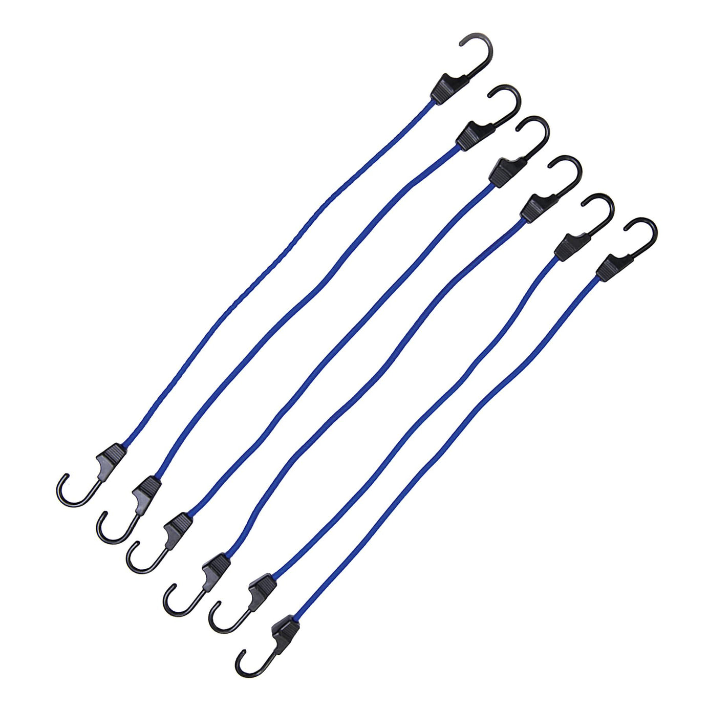 Bungee Cords 600mm Strong 6Pk Secure Luguage Load In Car Vans Bicycle Racks