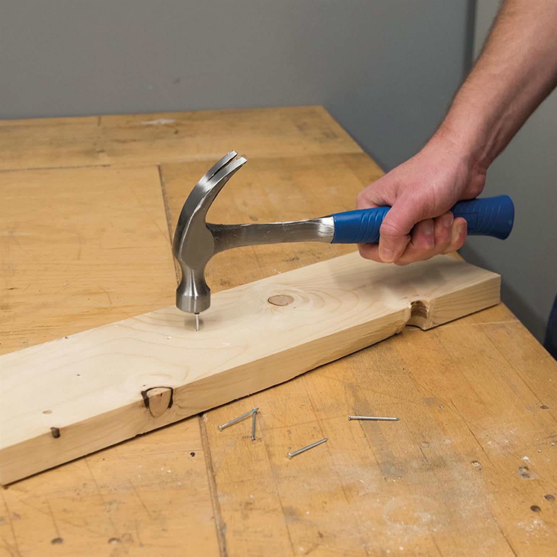 16Oz Solid Forged Claw Hammer Solid New Hand Tools Fully Polished Body