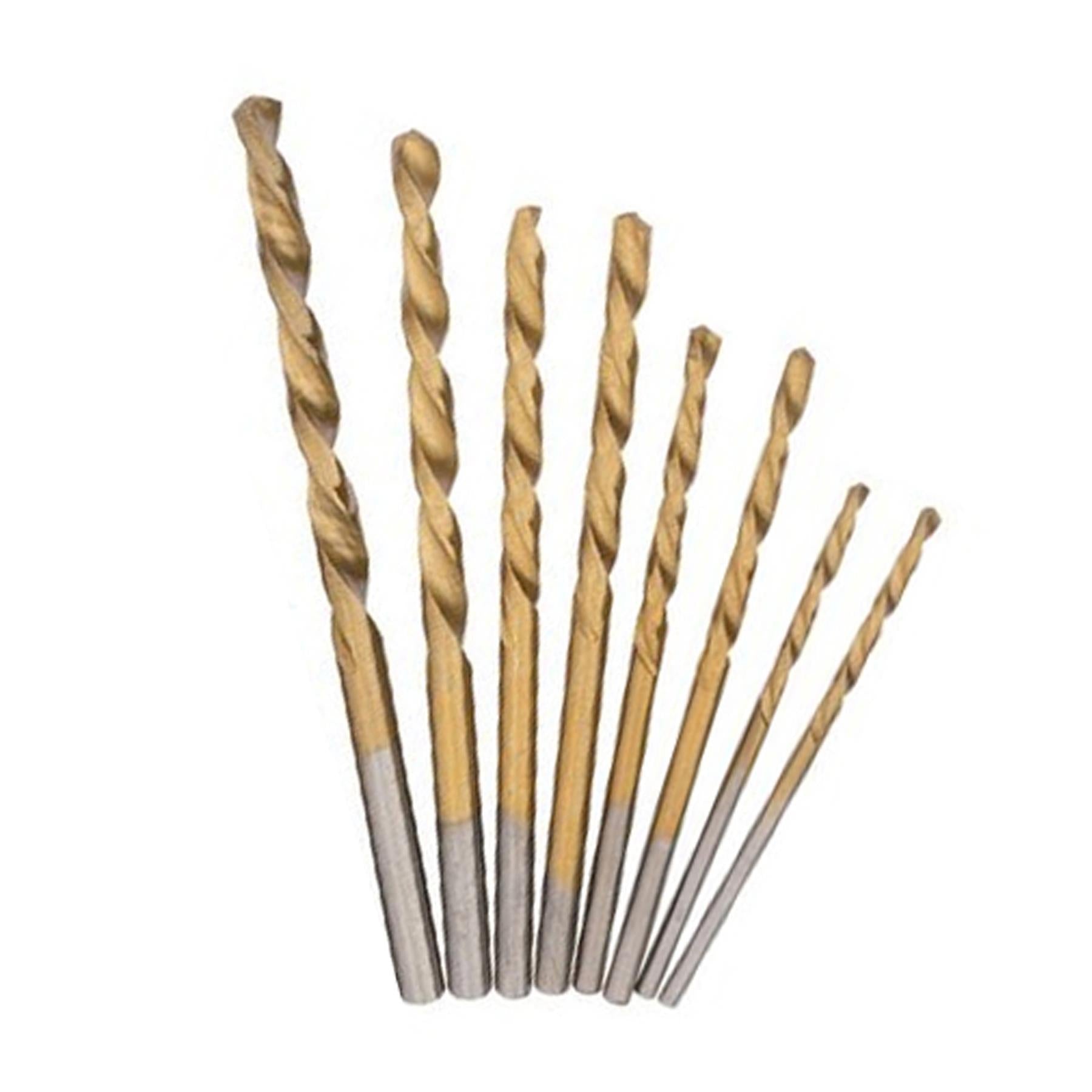 Hilka 15 pce HSS Drill Bit Set Titanium Coated