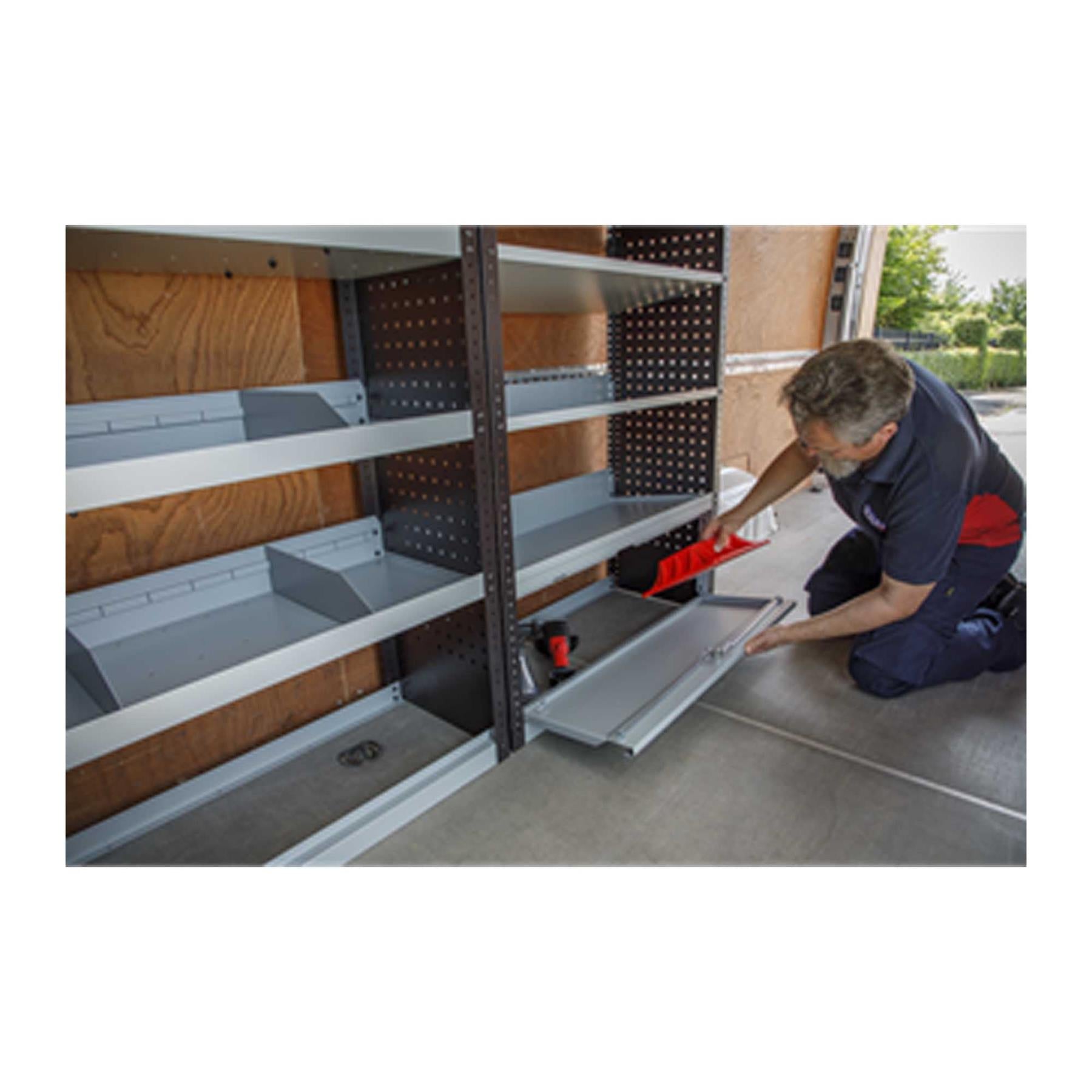 Sealey Modular Flat Shelf Van Storage Unit 925mm