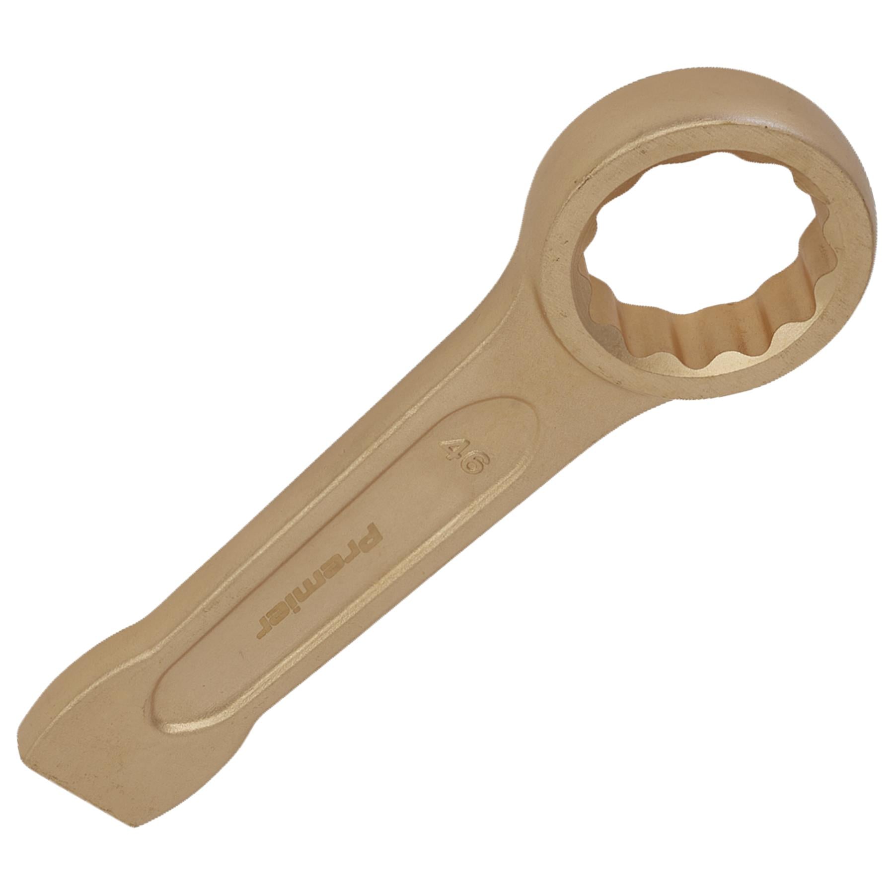 Sealey Slogging Spanner Ring End 46mm - Non-Sparking Beryllium Copper