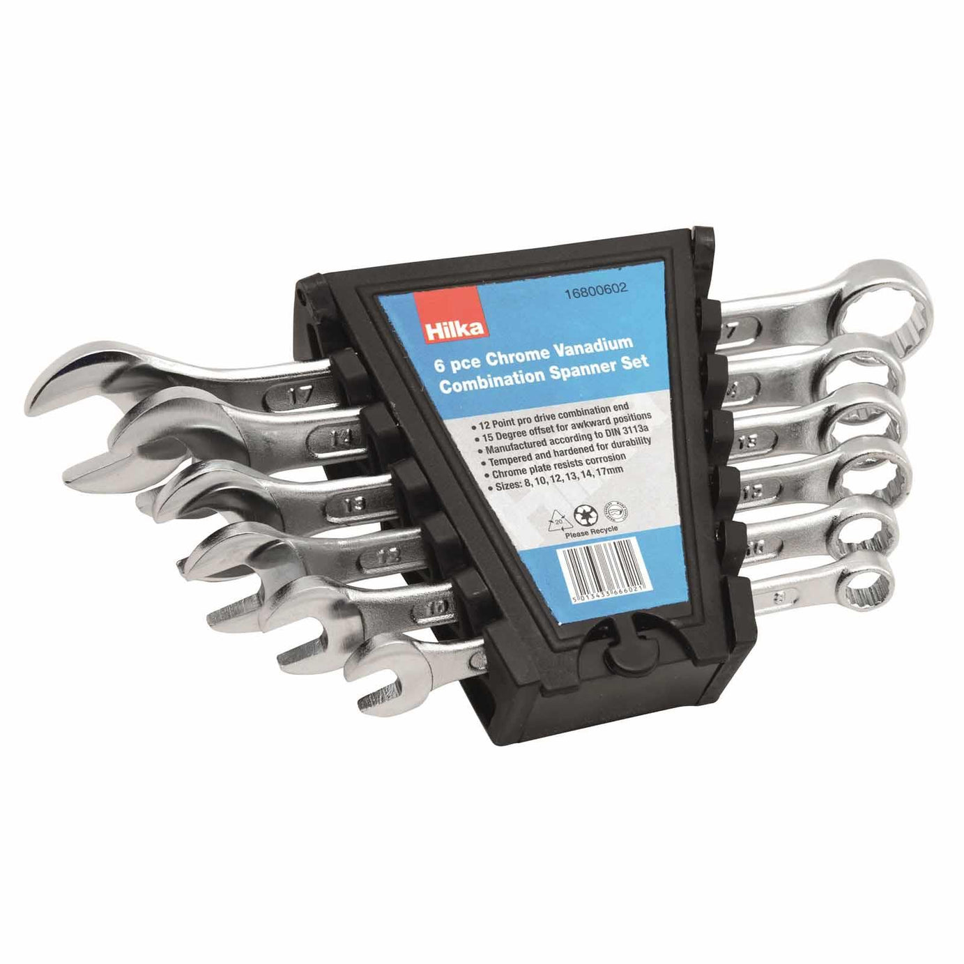 Hilka 6 Piece Combination Spanner