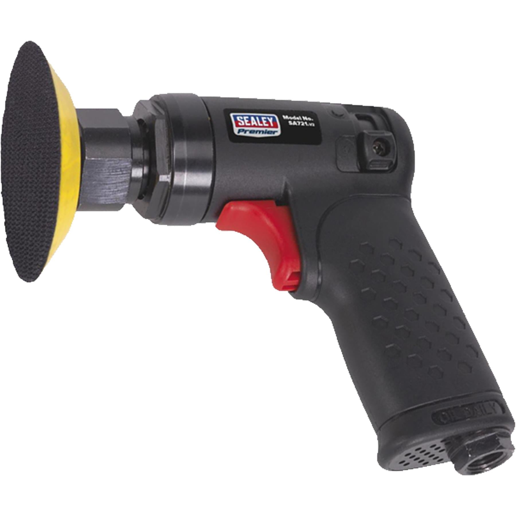 SealeyAir Sander Ø75mm Orbital Composite Premier