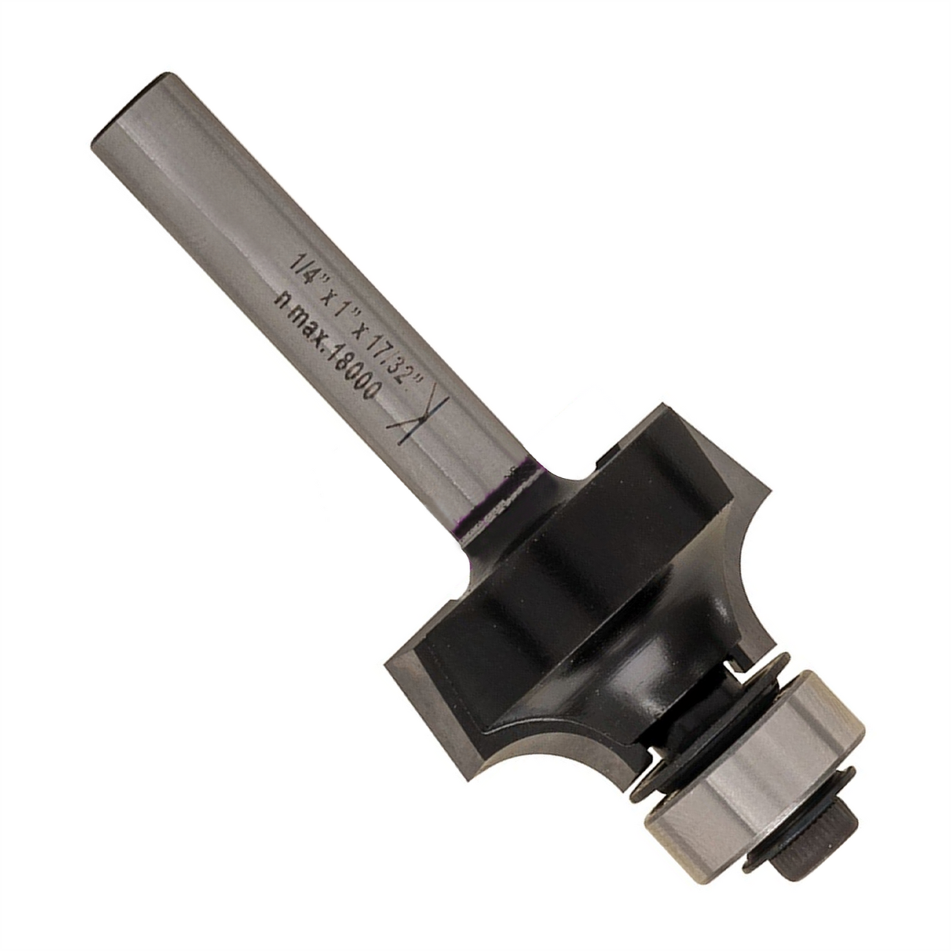 1/4" Roundover Bit 1" X 17/32" Single-Piece High-Strength Body High Quality
