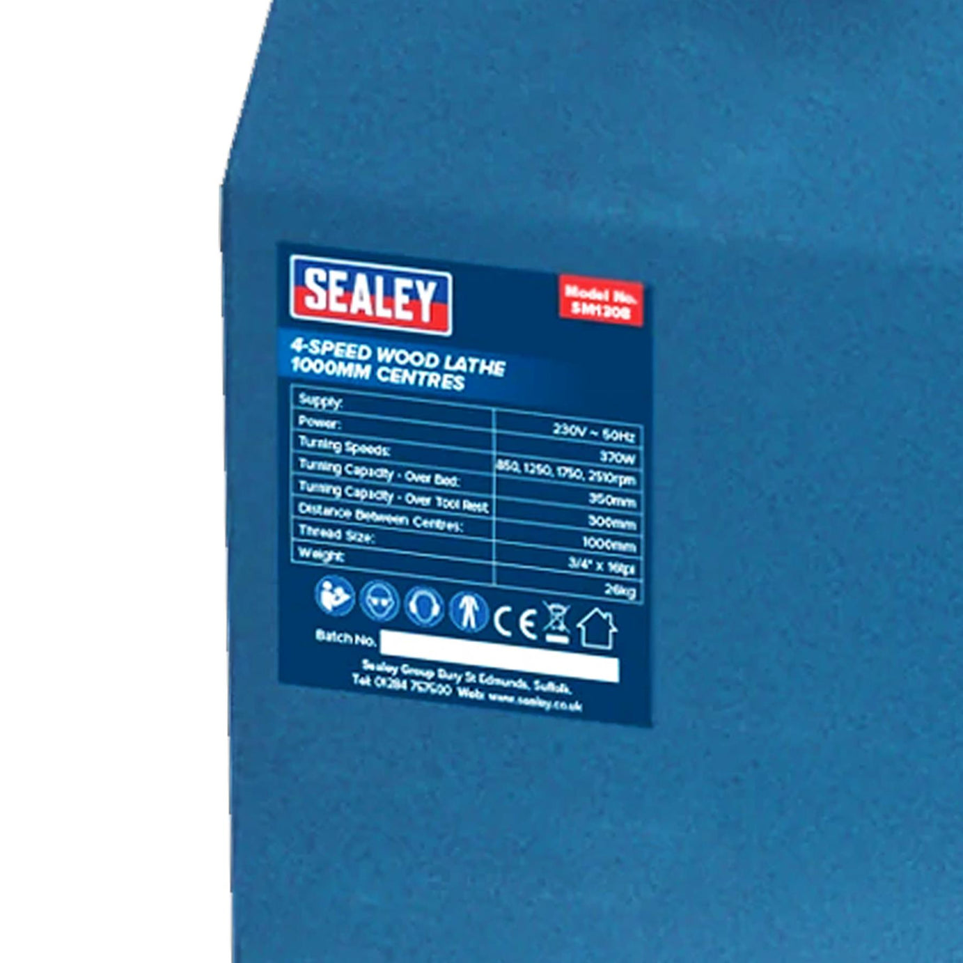 Sealey Wood Lathe 1000mm