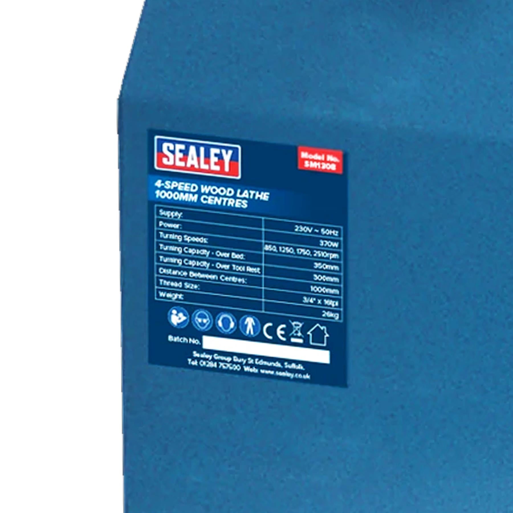 Sealey Wood Lathe 1000mm