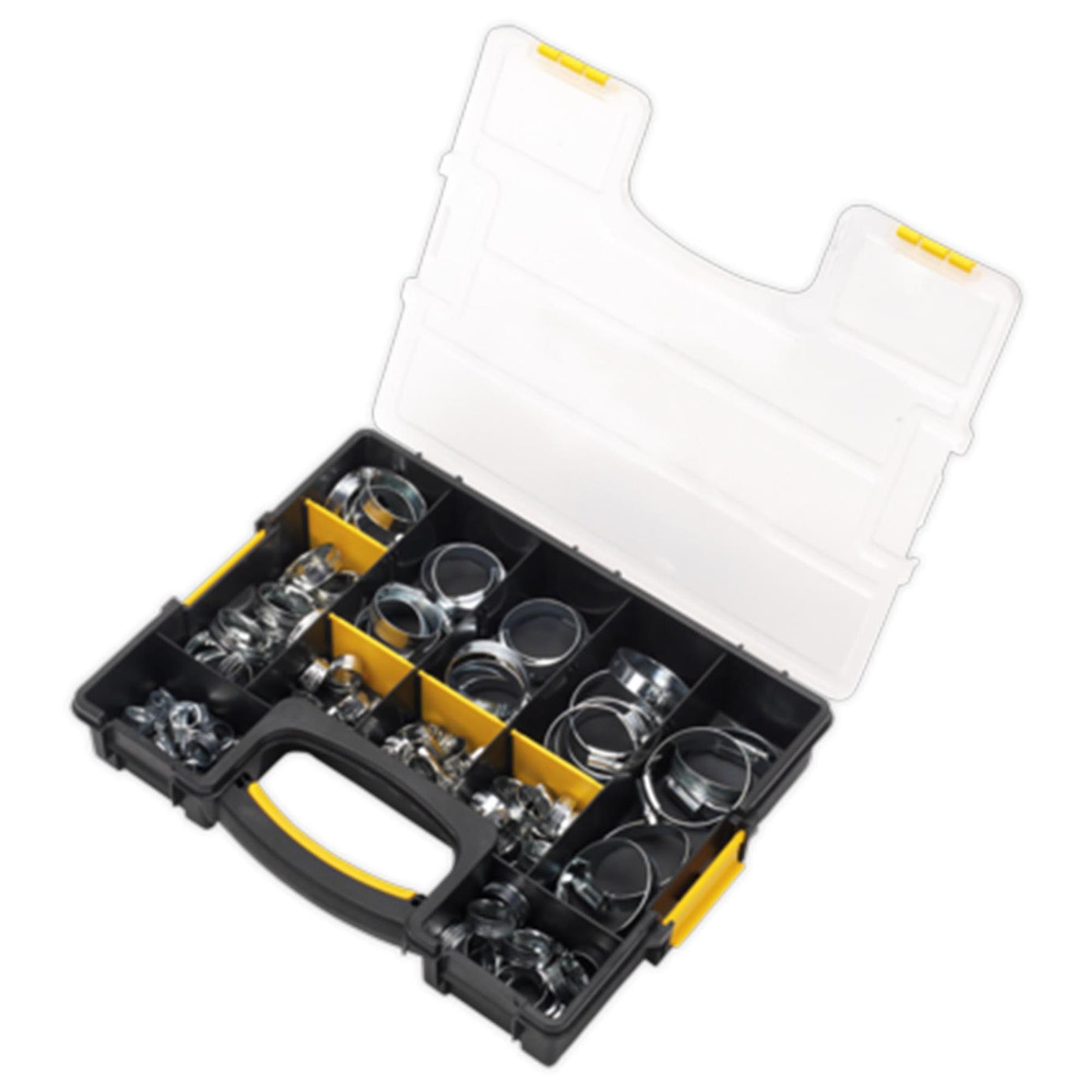 Sealey Hose Clip Assortment 85pc 8-57mm