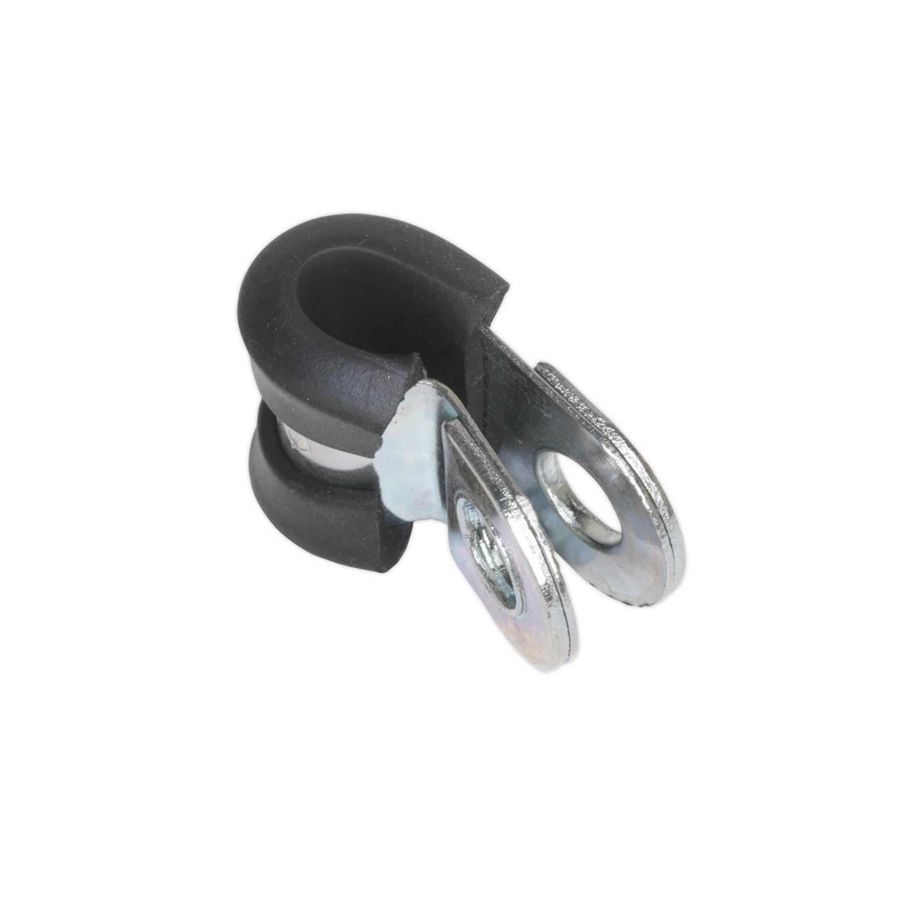 Sealey P-Clip Rubber Lined 6mm Pack of 25