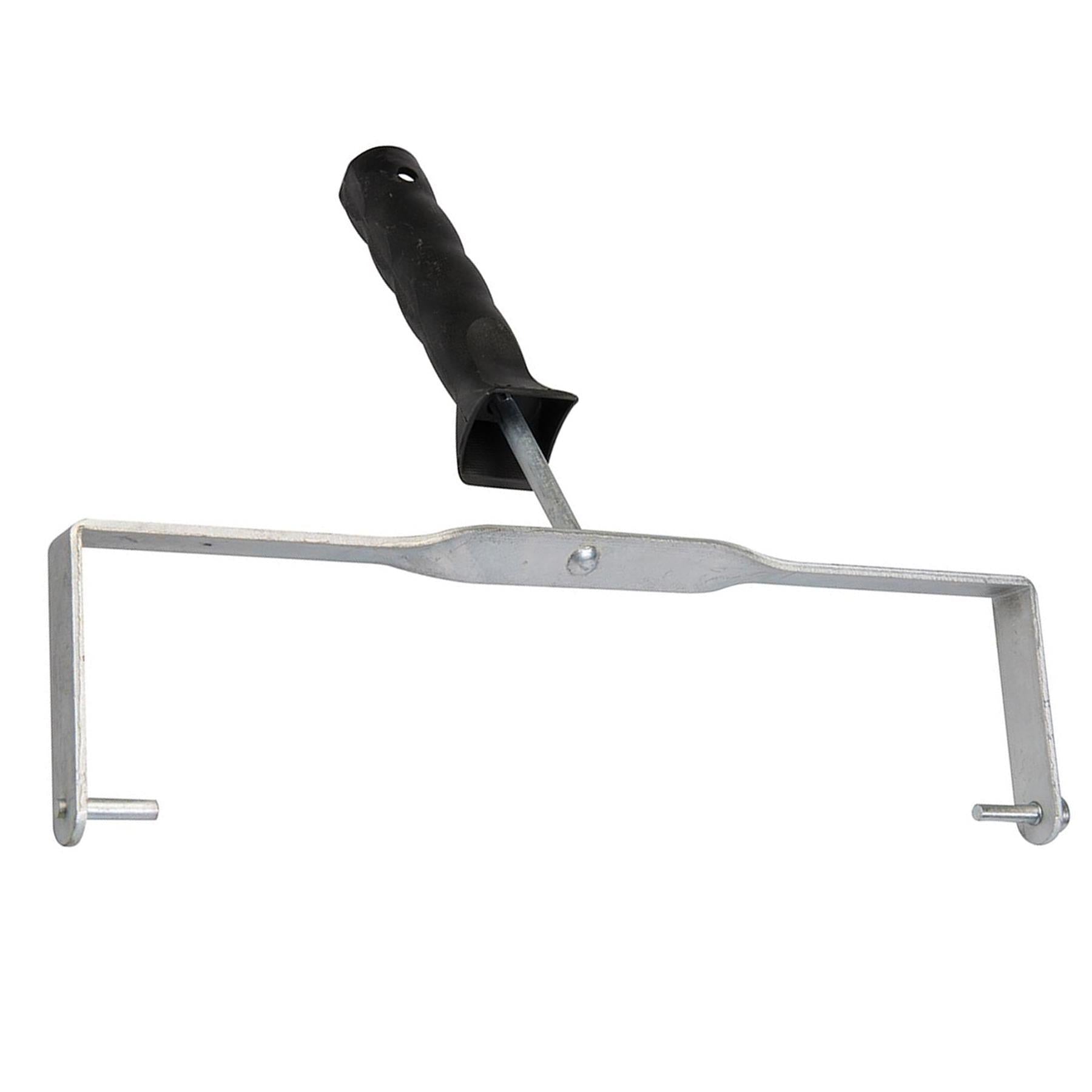 Double Arm Roller Frame For 300mm Roller Sleeves End Caps Screw-In Pin Fitting