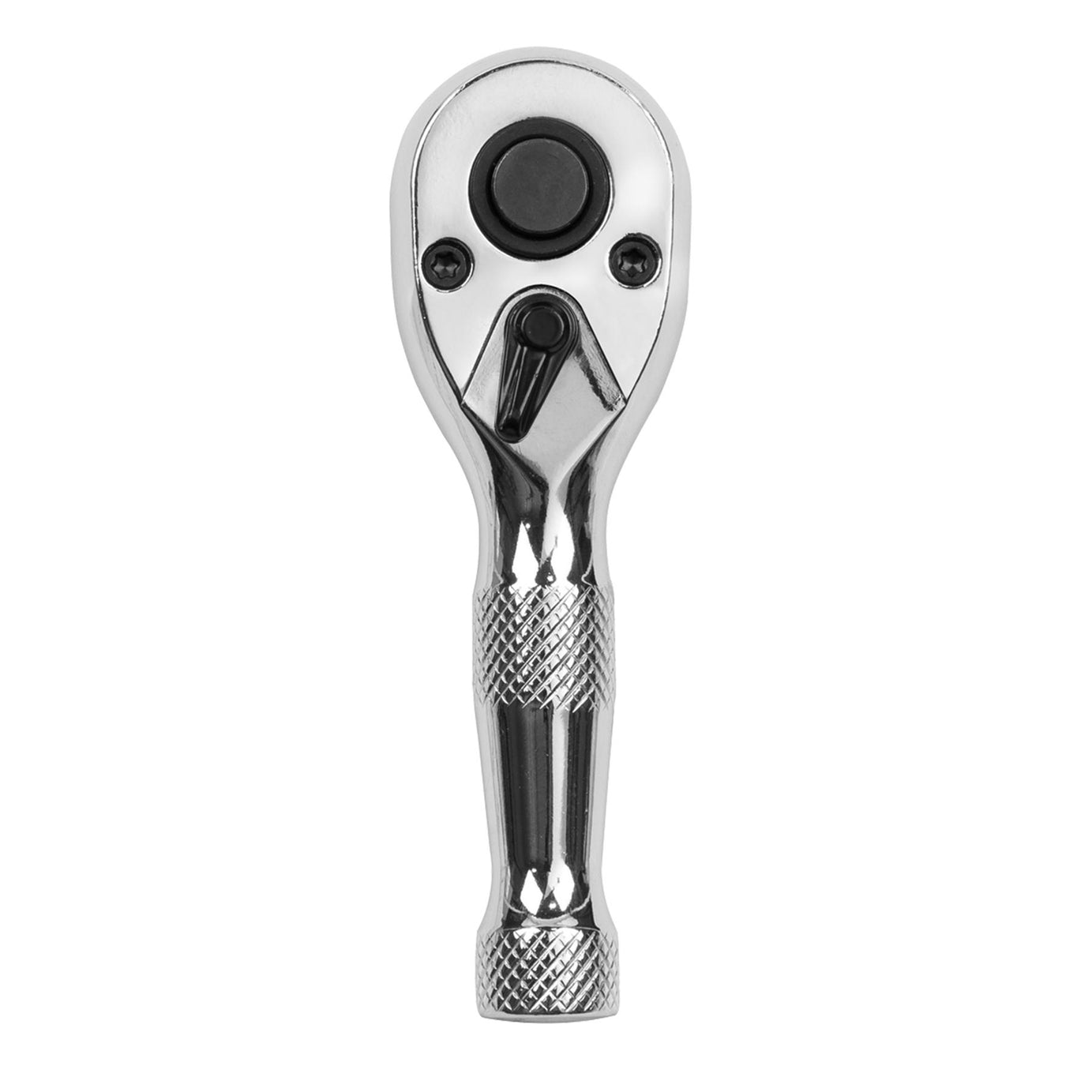 Sealey Stubby Ratchet Wrench 3/8"Sq Drive Pear-Head Flip Reverse