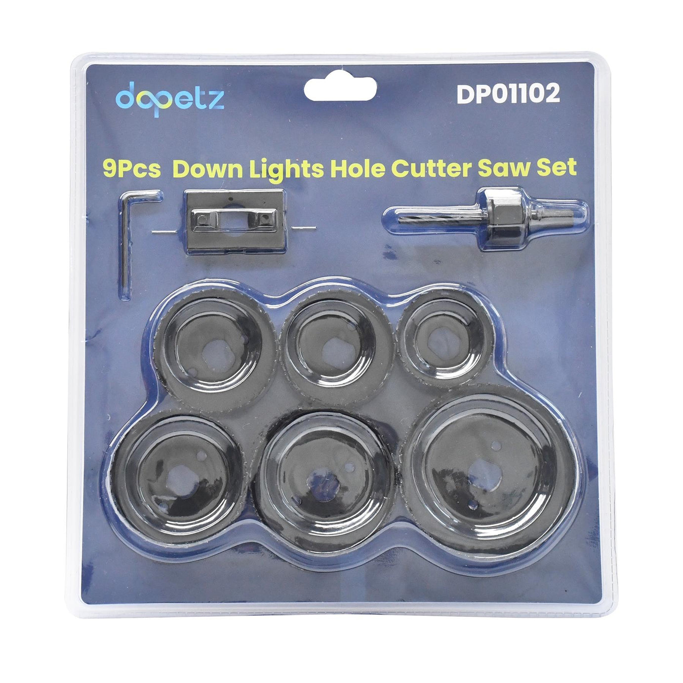 9Pc Down Lights Hole Cutter