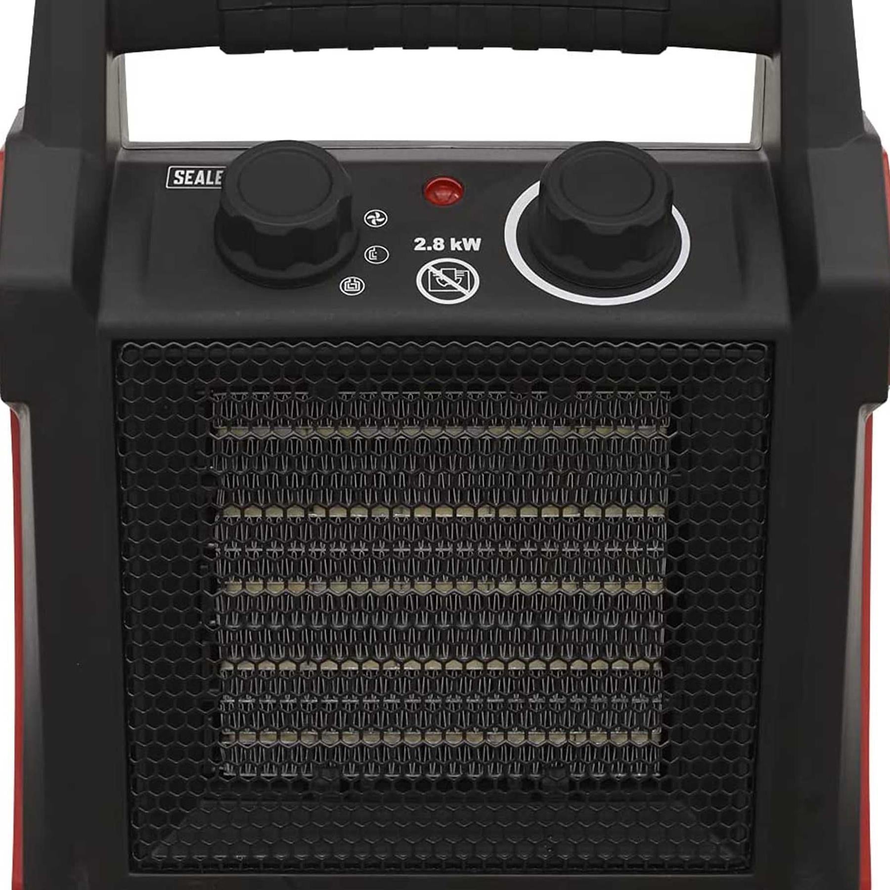 Sealey Industrial Ceramic Fan Heater 2800W