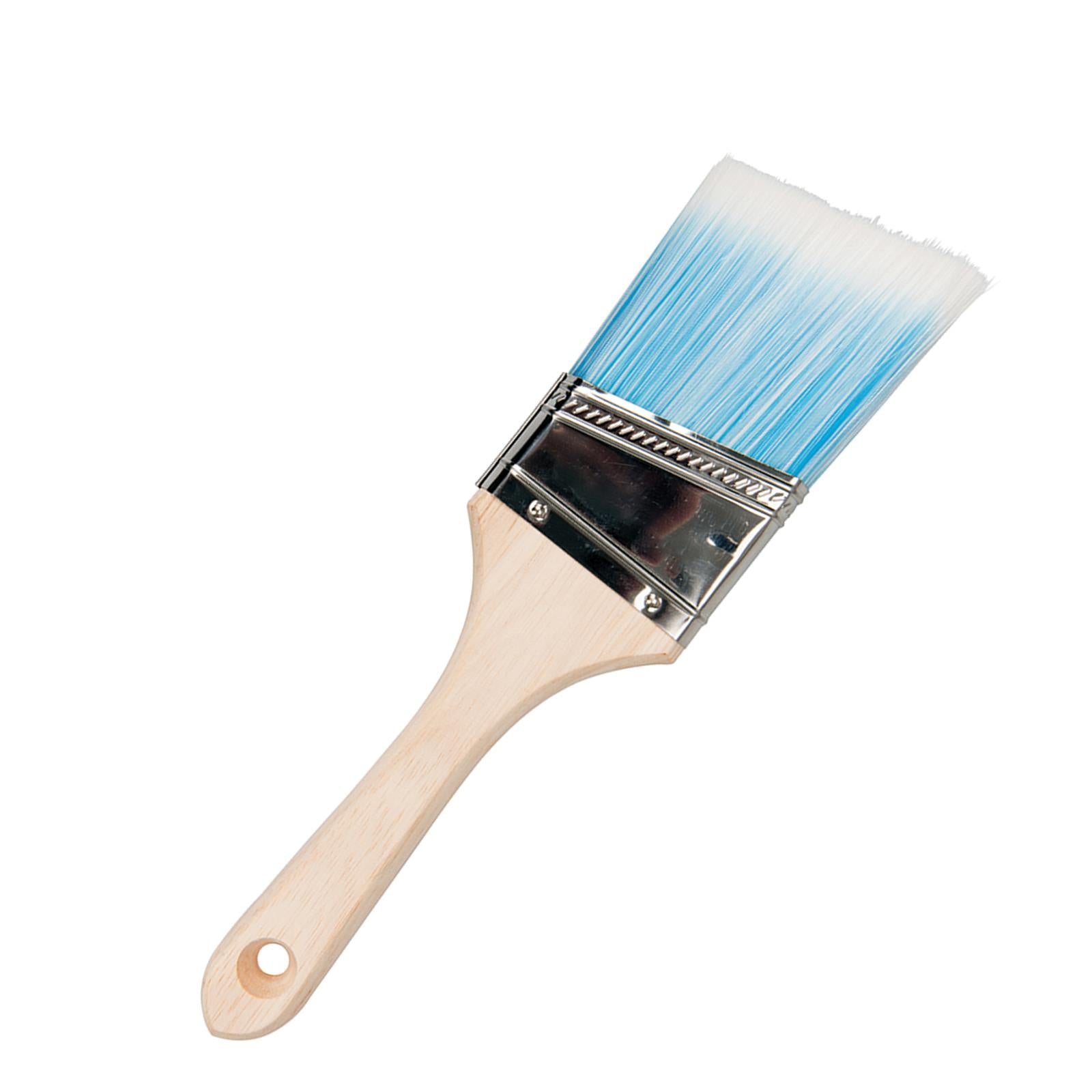 2 x Quality 65mm 2 Synthetic Cutting In Angled Paint Brush Precision Edging