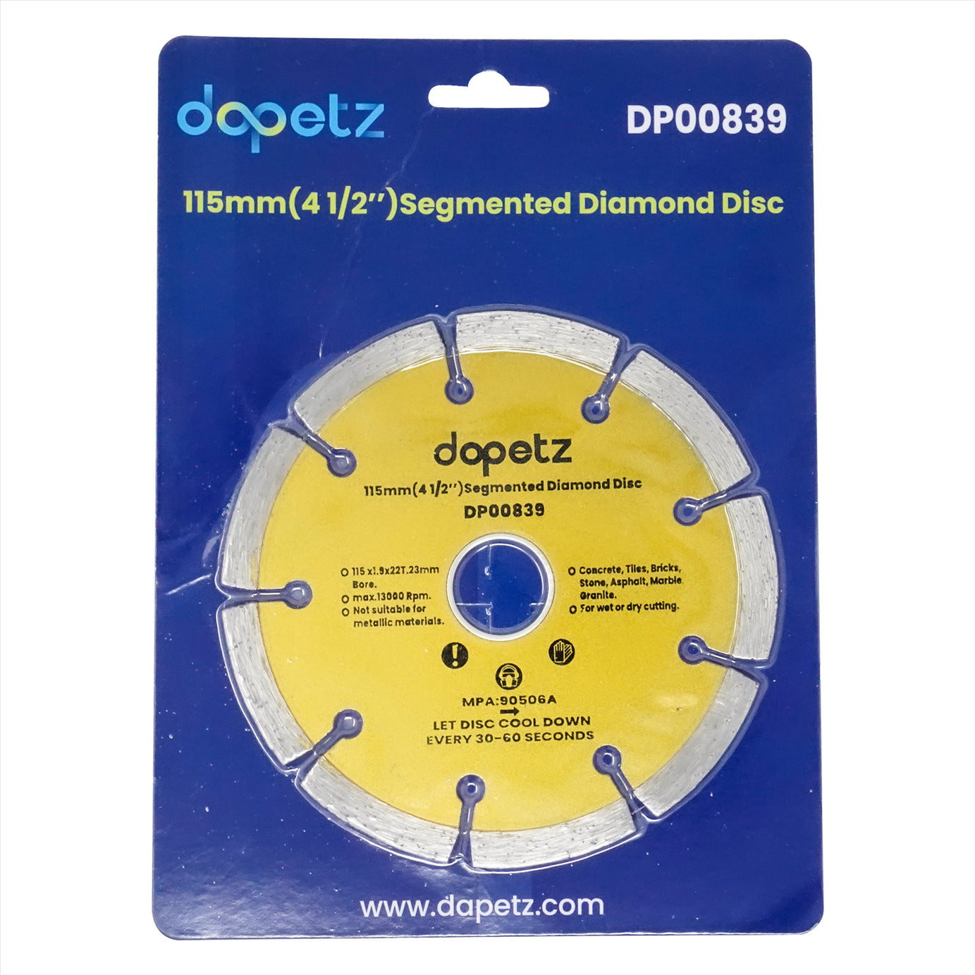 115mm Diamond Cutting Discs